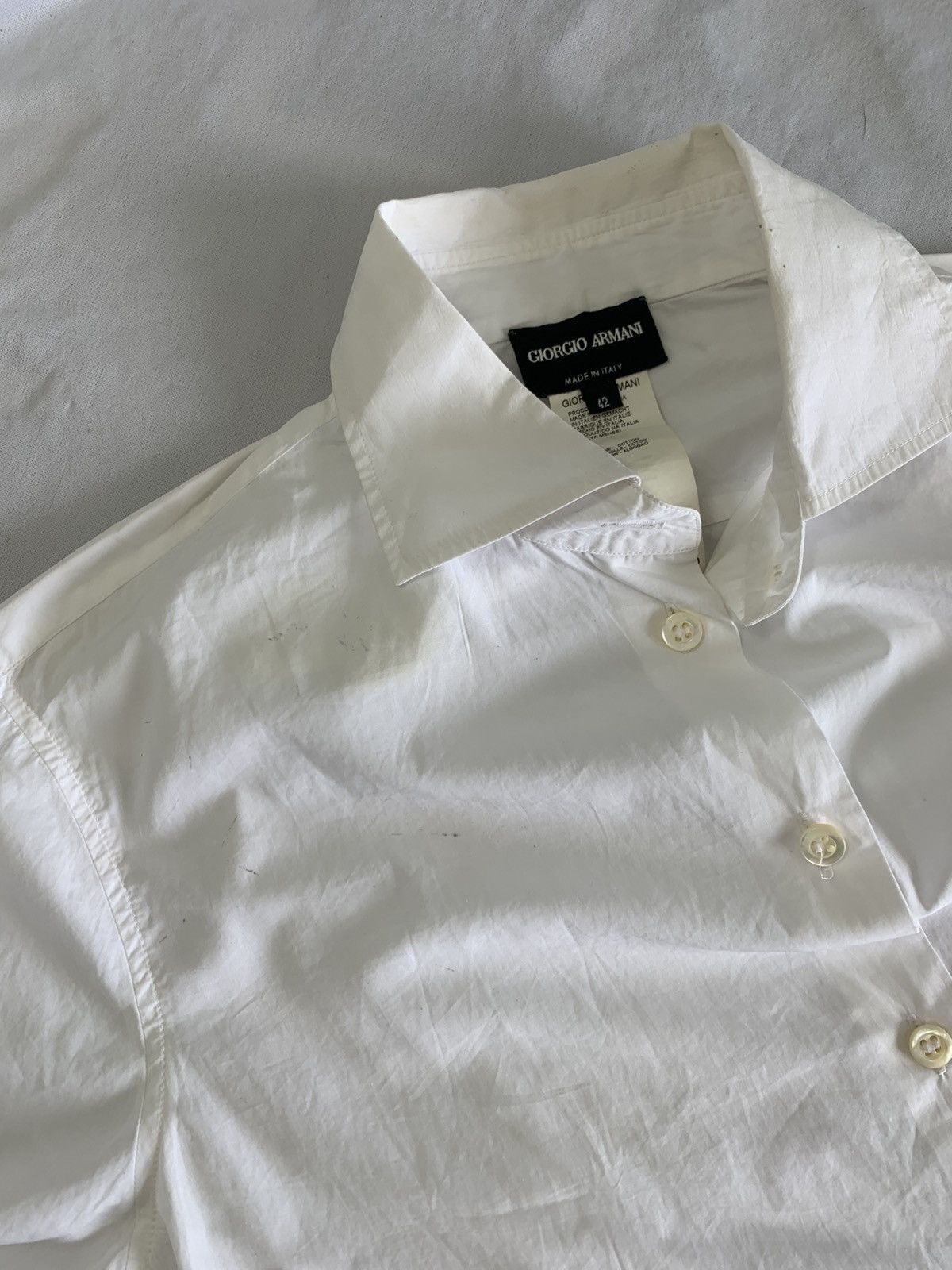 Giorgio Armani Giorgio armani with button up shirt Size US S / EU 44-46 / 1 - 10 Thumbnail