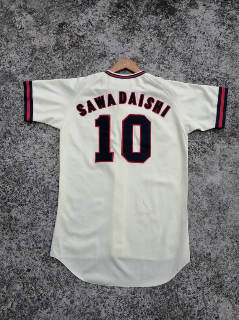 Japanese Brand Winners Sawa Daishi 10 Japan Baseball Jersey Size US M / EU 48-50 / 2 - 2 Thumbnail