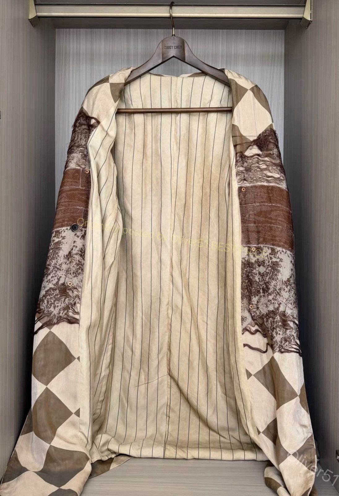 Uma Wang Uma Wang 20SS Pompeii Trench Coat YYYY17/2610 Size S / US 4 / IT 40 - 6 Thumbnail