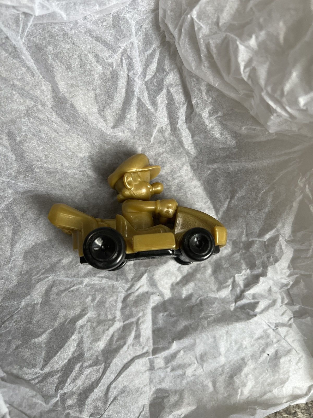 Nintendo 2024 McDonald’s Nintendo Mario Kart 8 Deluxe Gold Mario Kart Size ONE SIZE - 3 Thumbnail