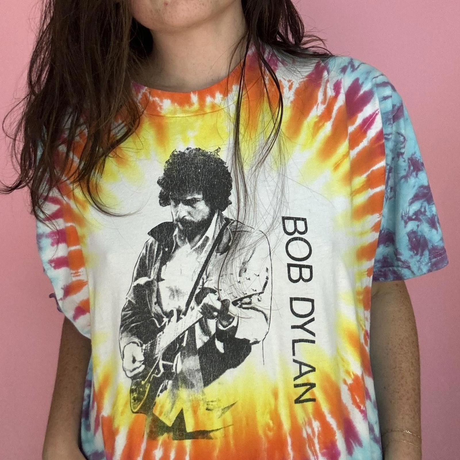 Hanes 1997 BOB DYLAN NEVER ENDING TOUR T-SHIRT Size US XL / EU 56 / 4 - 1 Thumbnail