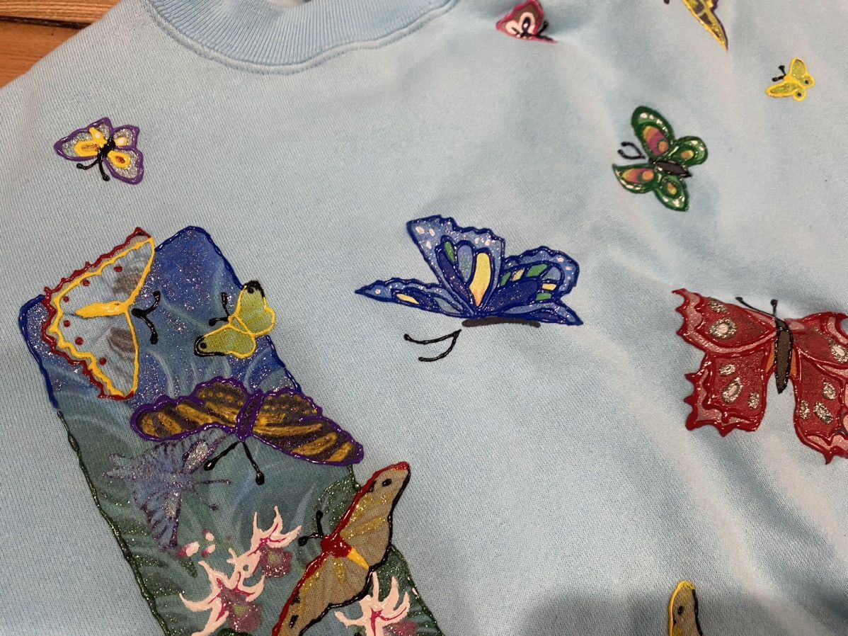 Vintage Vintage handmade crewneck M/L Size US L / EU 52-54 / 3 - 3 Thumbnail