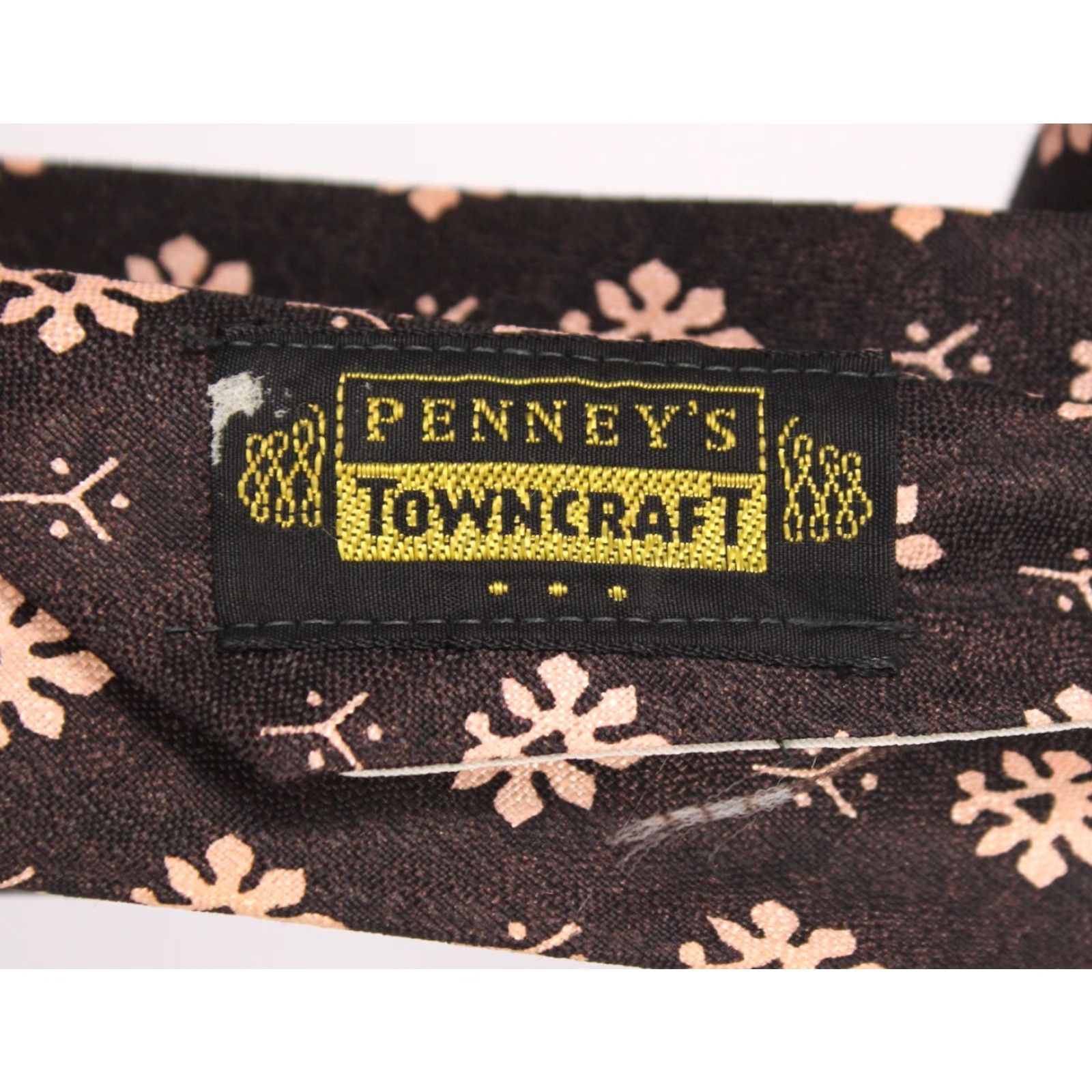 Pinko VTG Towncraft Black / Navy & Pink Abstract Pattern Necktie 50s Tie Mens 1950s VTG Condition 50s Tie Measurements 54.25" Long 3" Wide Size ONE SIZE - 8 Thumbnail