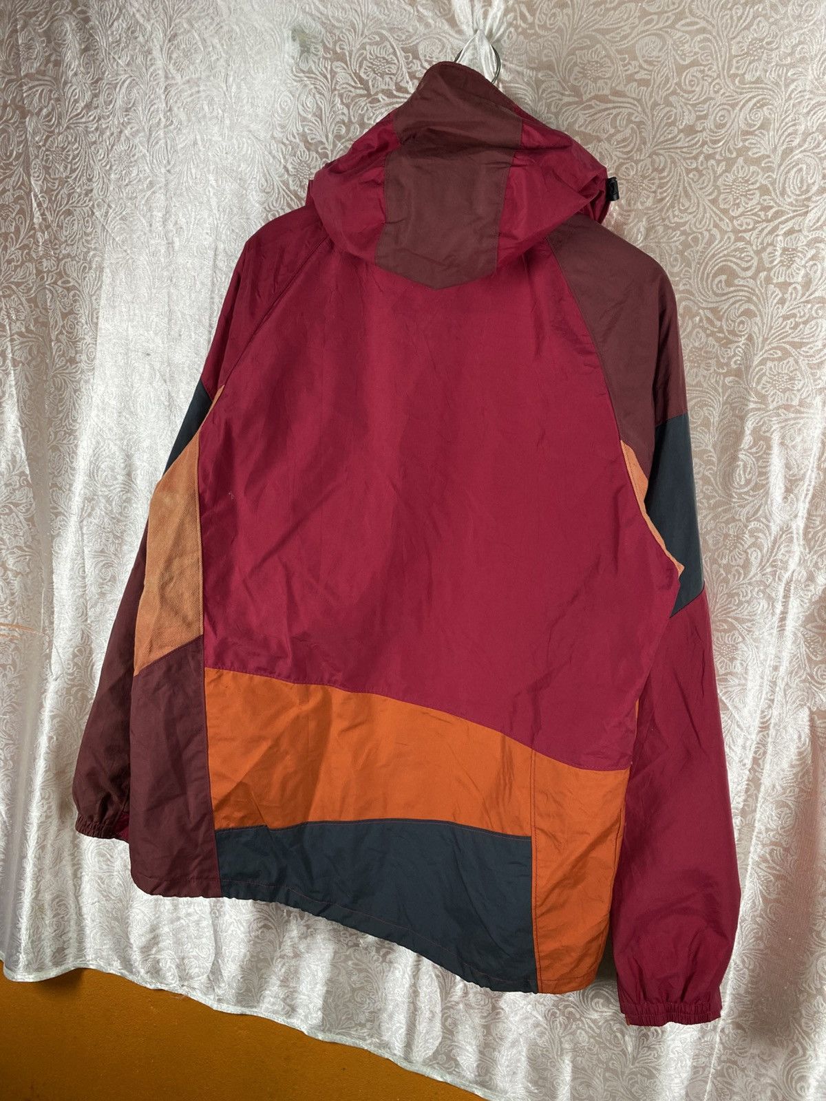 Manastash Manastash Colorblock Outdoor Red Orange Hood Mountain Parka Size US L / EU 52-54 / 3 - 11 Thumbnail