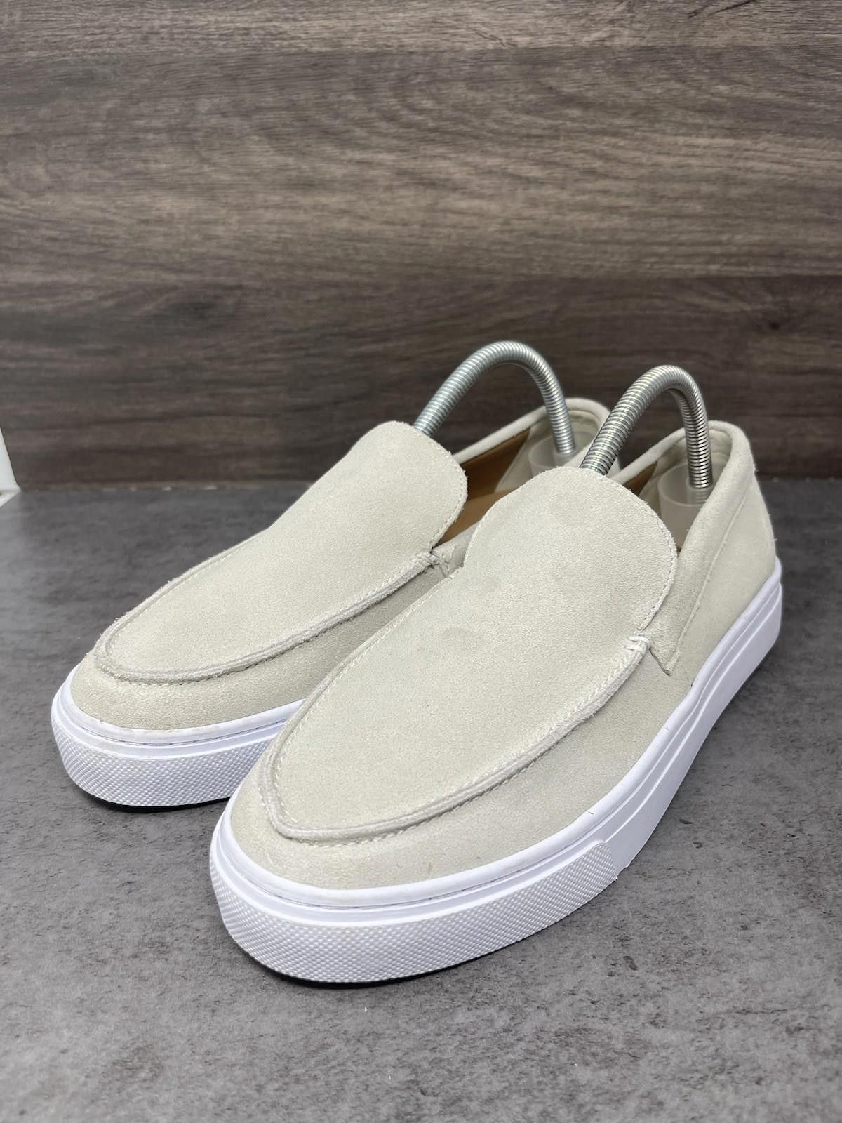 Swims SWIMS Madison Loafers Shoes Mens Size 8 White Beige Size US 8 / EU 41 - 2 Thumbnail