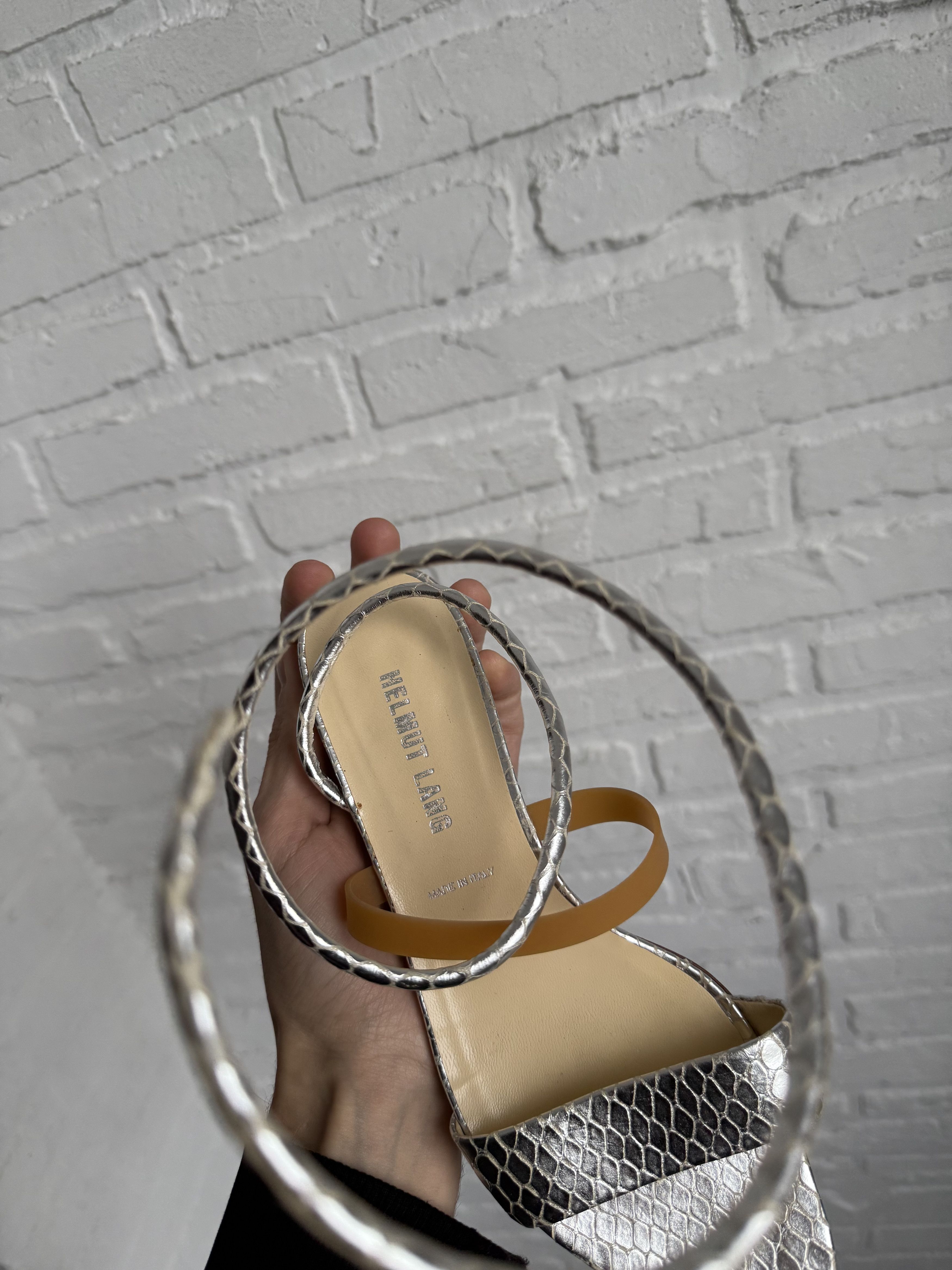 Helmut Lang Archive SS 2002 Helmut Lang Spiral wrap sandals Size US 6.5 / IT 36.5 - 7 Thumbnail
