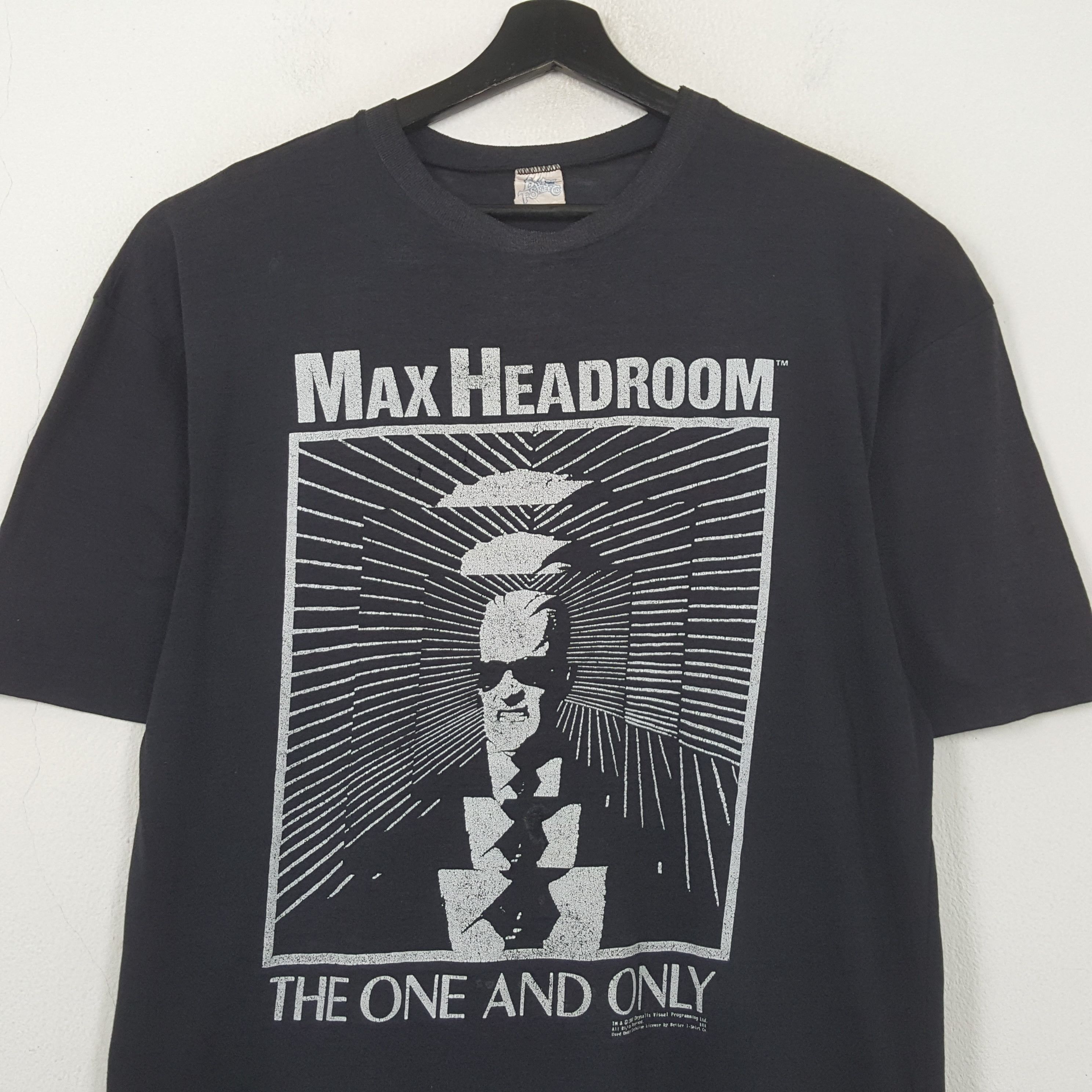 Vintage Max Headroom TV Series Vintage Tshirt RR7 Size US L / EU 52-54 / 3 - 2 Thumbnail