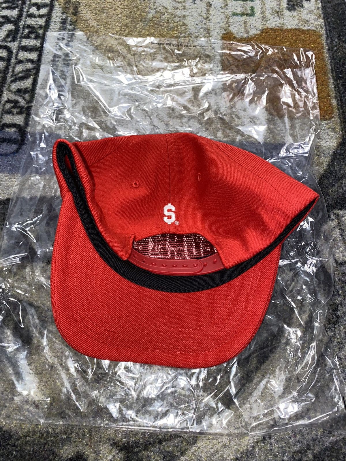 Supreme Supreme Felt Arc 6-Panel Hat Red Size ONE SIZE - 2 Thumbnail