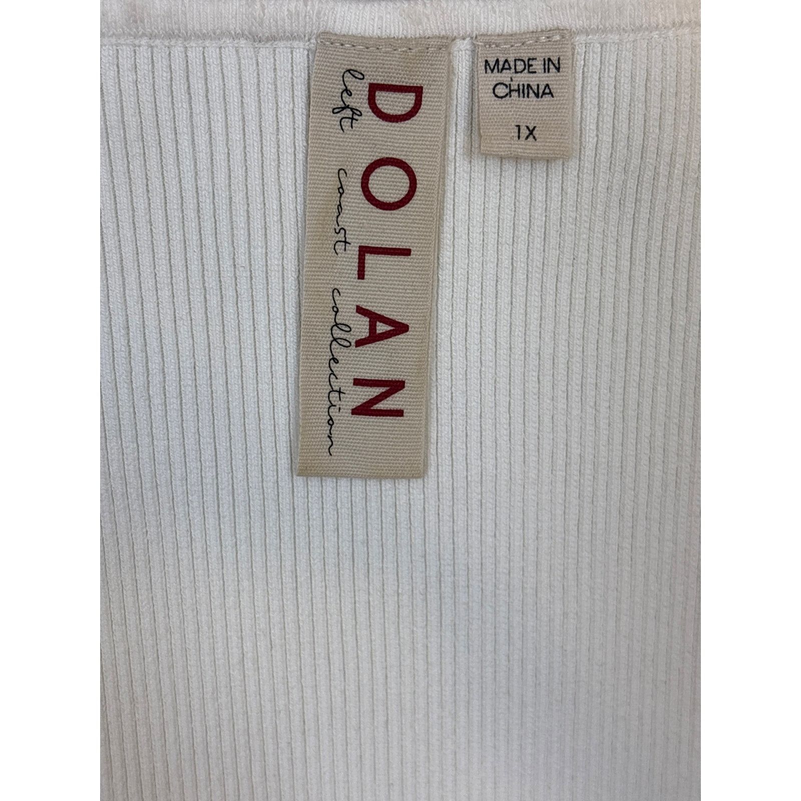 Anthropologie Dolan Left Coast Sheer-Sleeve Appliqué sleeve 1X Size XL / US 12-14 / IT 48-50 - 4 Thumbnail