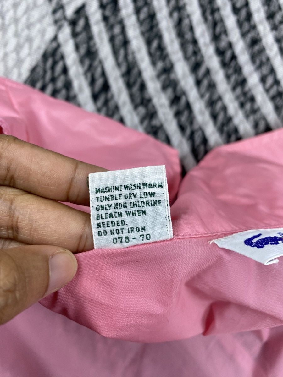 Lacoste Vintage 80s Lacoste Waterproof Windbreaker Nylon Jacket Size US M / EU 48-50 / 2 - 9 Thumbnail