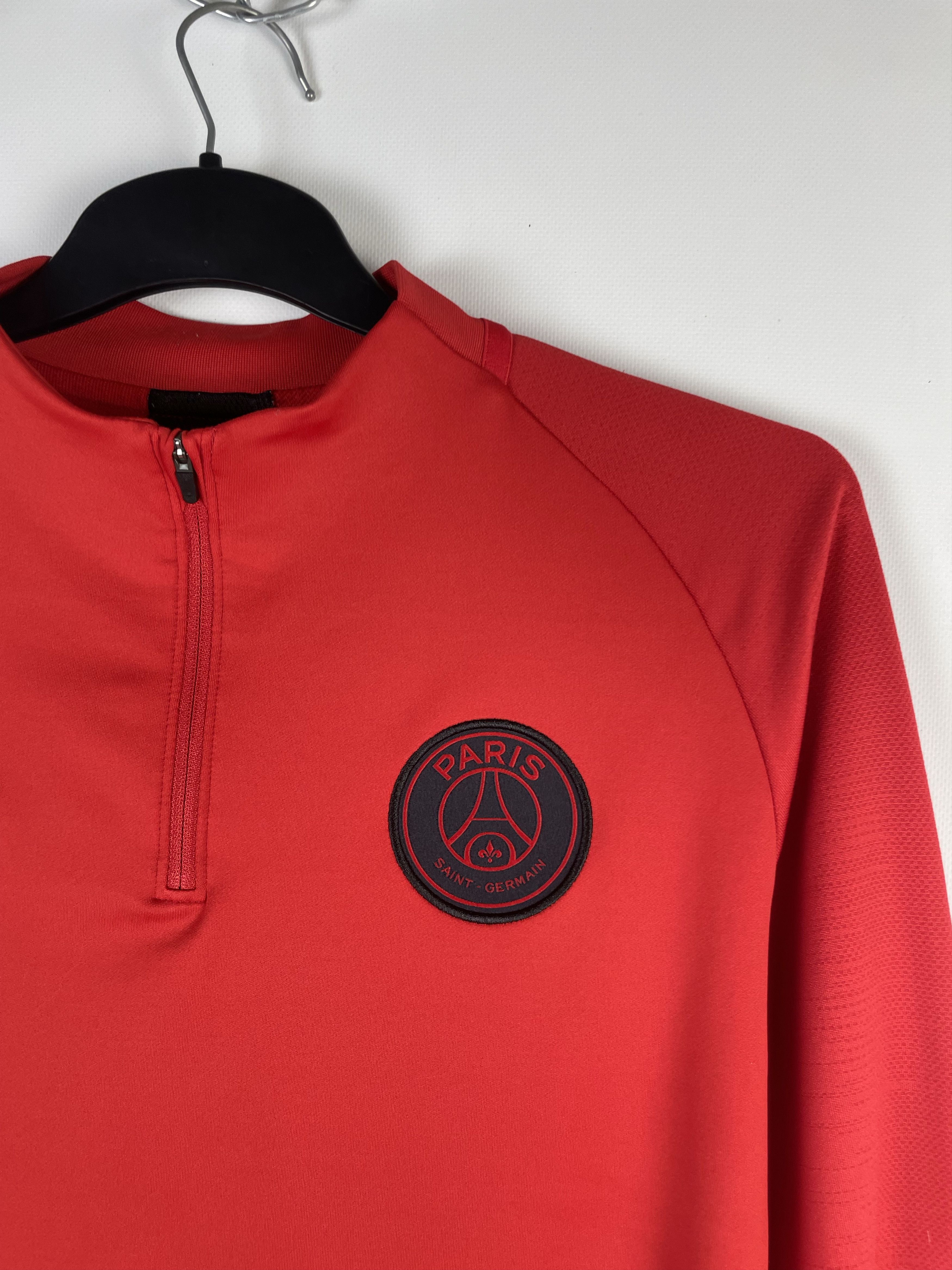 Nike × Vintage Vintage Nike PSG Soccer Long Sleeve Jersey Size US L / EU 52-54 / 3 - 4 Thumbnail