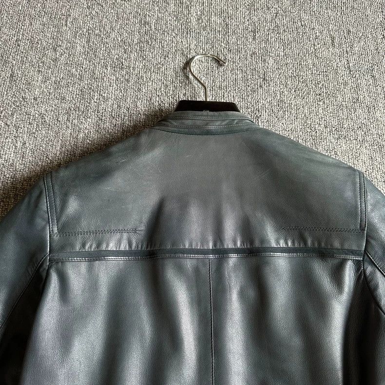 Other Dior Malachite green cowhide leather jacket coat Size US S / EU 44-46 / 1 - 4 Thumbnail