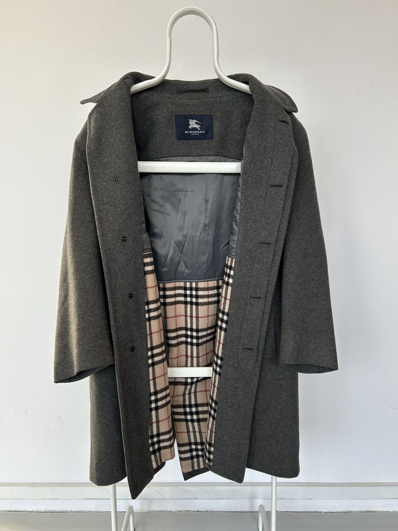 Burberry Burberry nova check lined wool and cashmere coat Size US L / EU 52-54 / 3 - 4 Thumbnail