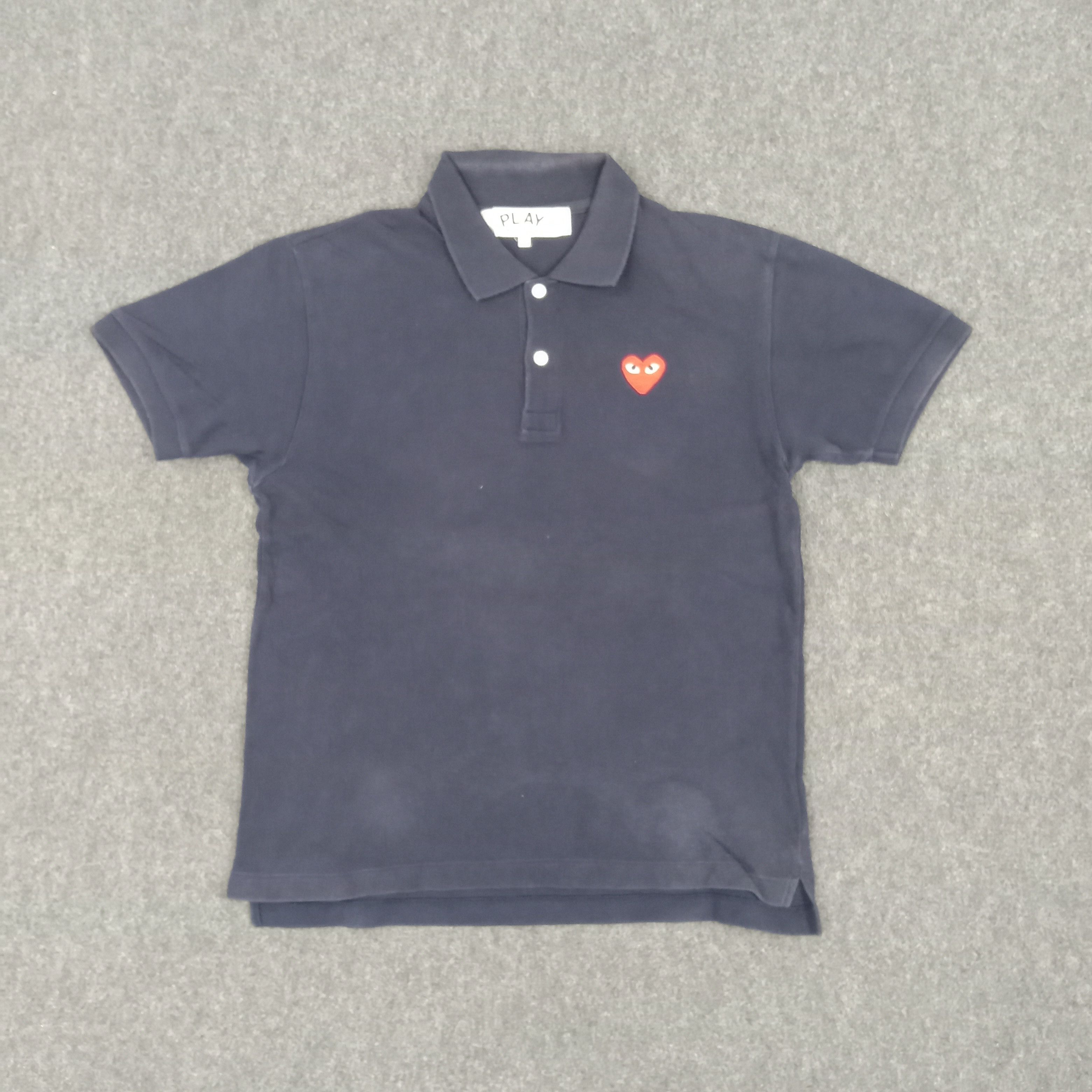 Comme Des Garcons Play Play Polo | Grailed