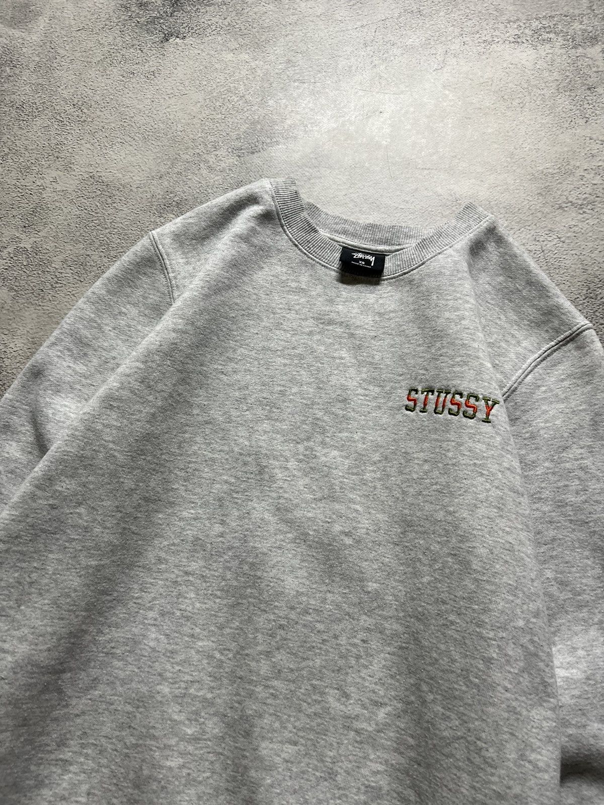 Stussy Vintage Y2k Stussy 🩶 Mini Logo Sweatshirt 00’s Size US XS / EU 42 / 0 - 1 Thumbnail