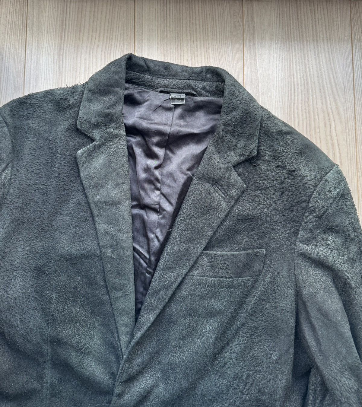 Helmut Lang Helmut Lang Suede Leather Jacket - 01SS Size US S / EU 44-46 / 1 - 5 Thumbnail