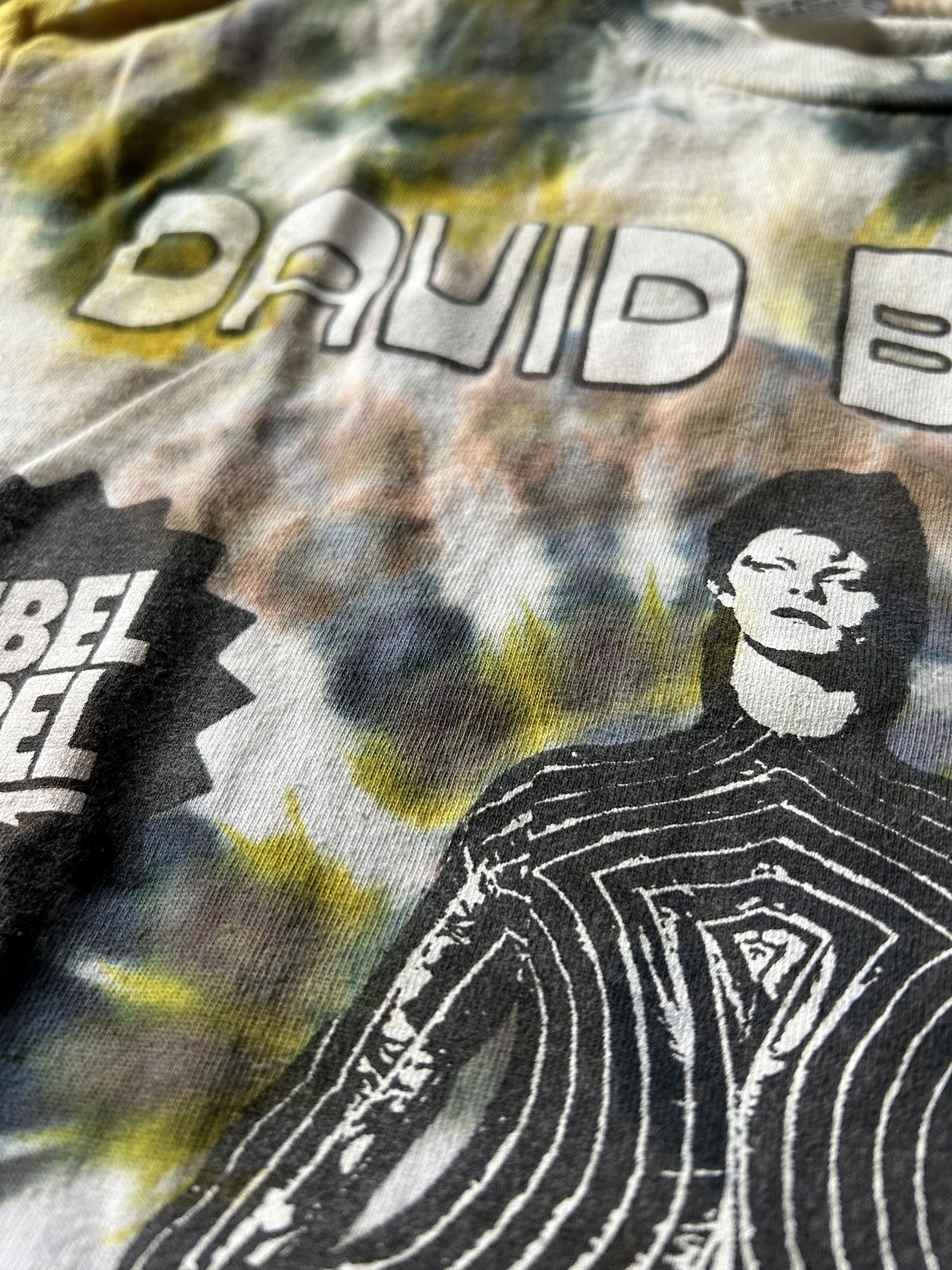 Other THUNDER SHOUT David Bowie - Medium handmade tie-dye tee Size US M / EU 48-50 / 2 - 5 Thumbnail