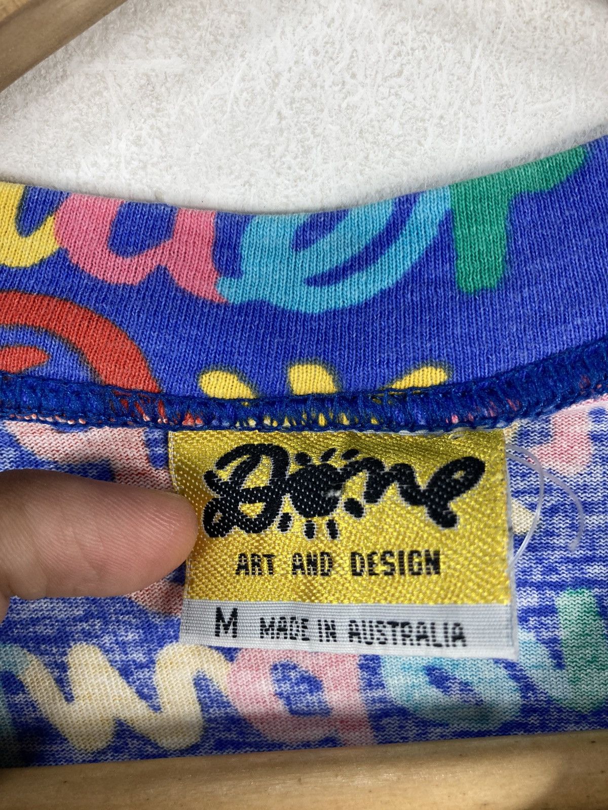 Vintage Vintage Pop Art Ken Done Australia Under Down Fullprint Tee Size US M / EU 48-50 / 2 - 4 Thumbnail