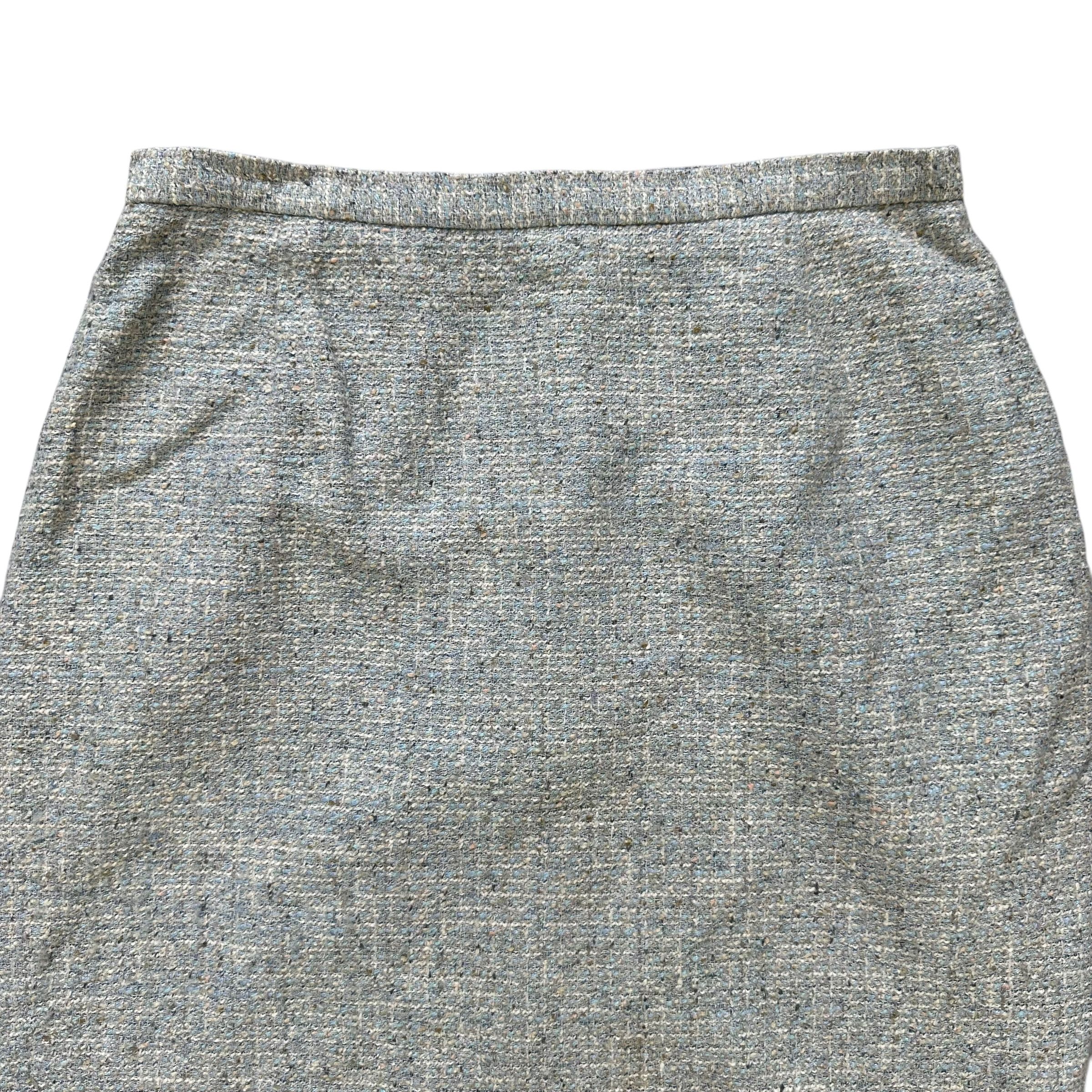 Burberry Burberry London Tweed Mini Skirt #A5-0117 Size 25" / US 0 / IT 36 - 2 Thumbnail