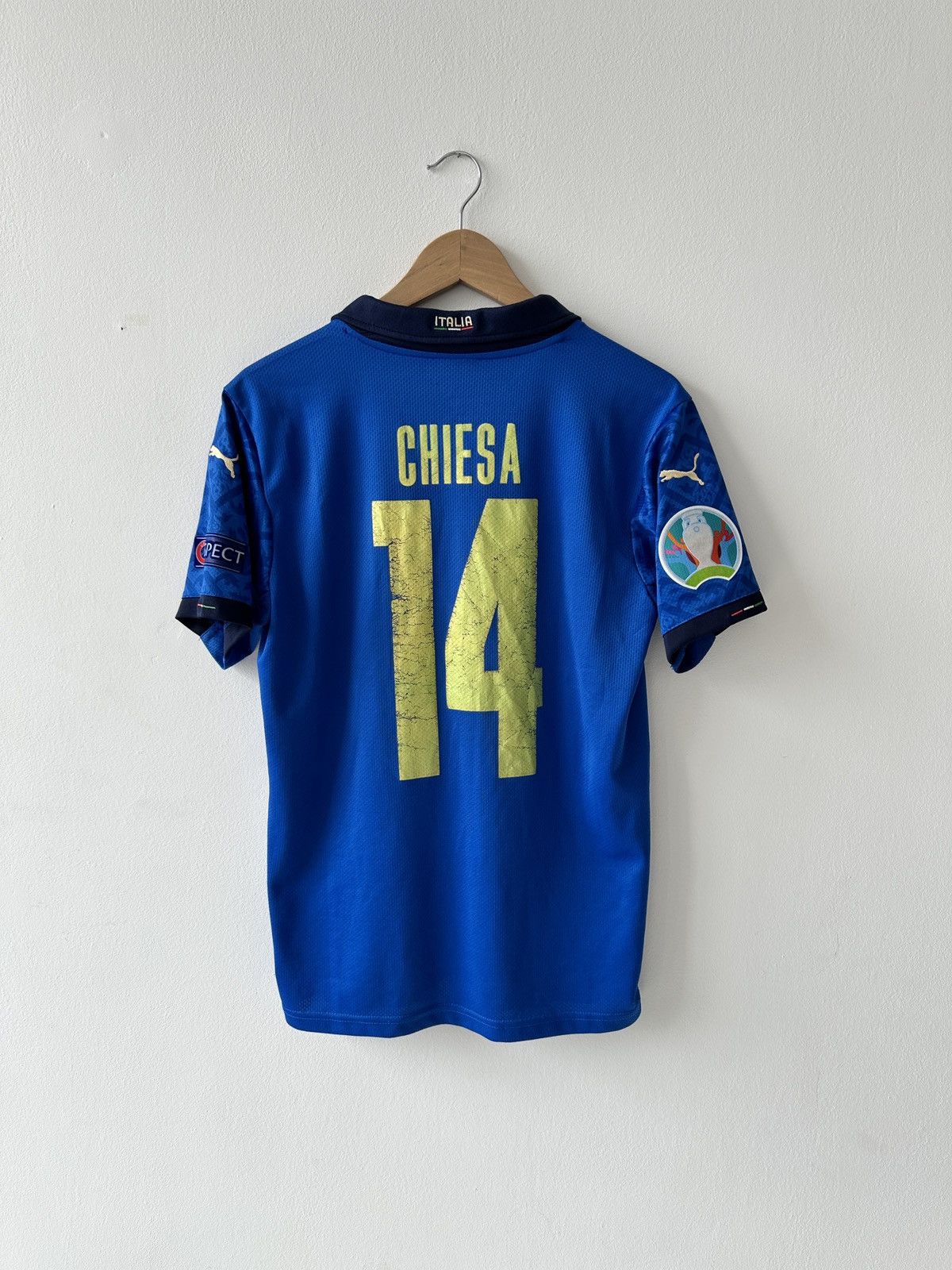 Puma Italy National Team Jersey 2020 Puma #14 Chiesa Size US S / EU 44-46 / 1 - 11 Thumbnail