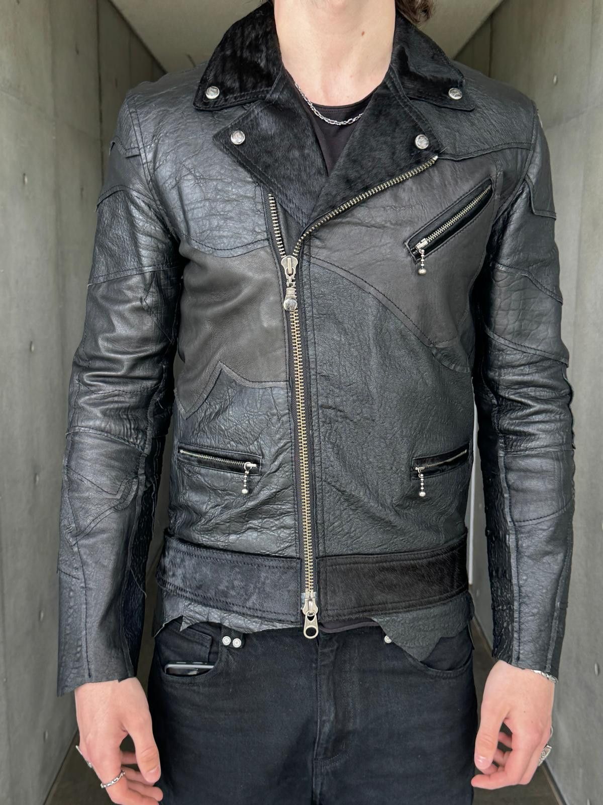 The Rolling Stones jack rose aw10 rolling stones distressed leather jacket Size US L / EU 52-54 / 3 - 2 Thumbnail