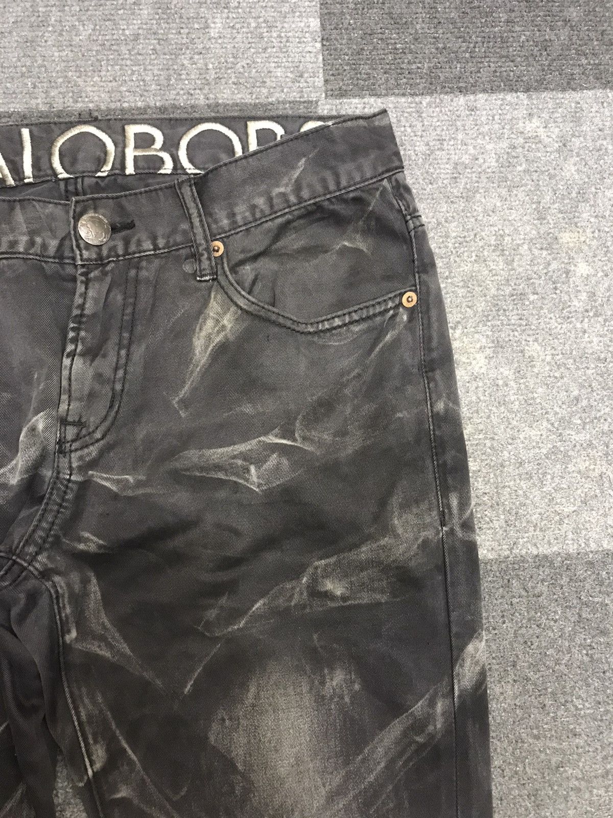 BUFFALO BOBS 💥ARCHIVAL FADE💥BUFFALO BOBS SMOKY FADES FREE HEM PANT F436 Size US 31 - 4 Thumbnail