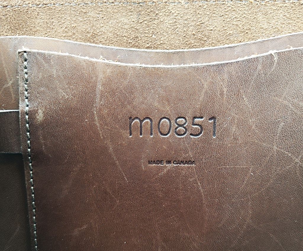 M0851 M0851 matador signature full leather tote bag shaped flap Size ONE SIZE - 2 Thumbnail