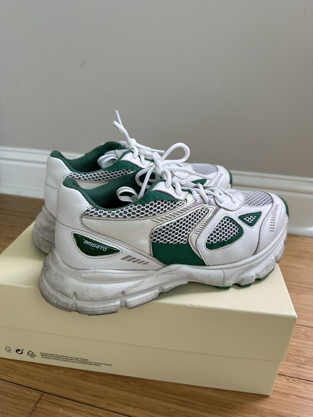 Axel Arigato Axel Arigato Marathon Runner Sneakers Shoes Size 11 Size US 11 / EU 44 - 11 Thumbnail