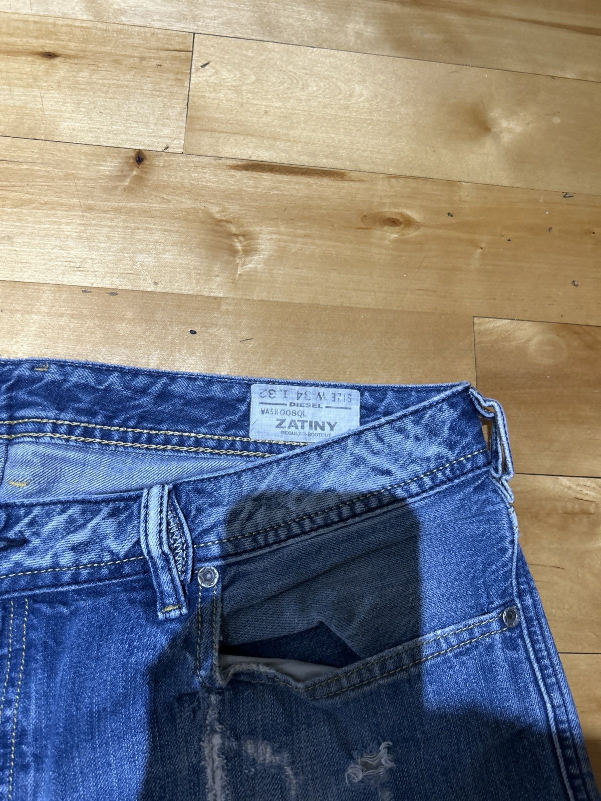 Diesel Diesel Industry Denim Division Size US 34 / EU 50 - 6 Thumbnail