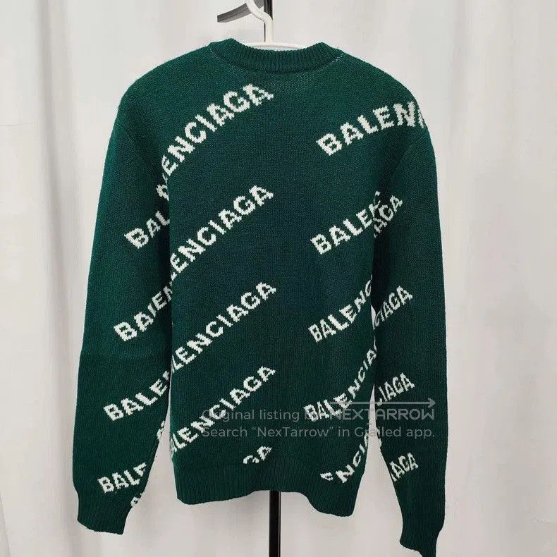 Balenciaga Balenciaga Green Sweater S Size. Size US S / EU 44-46 / 1 - 2 Thumbnail
