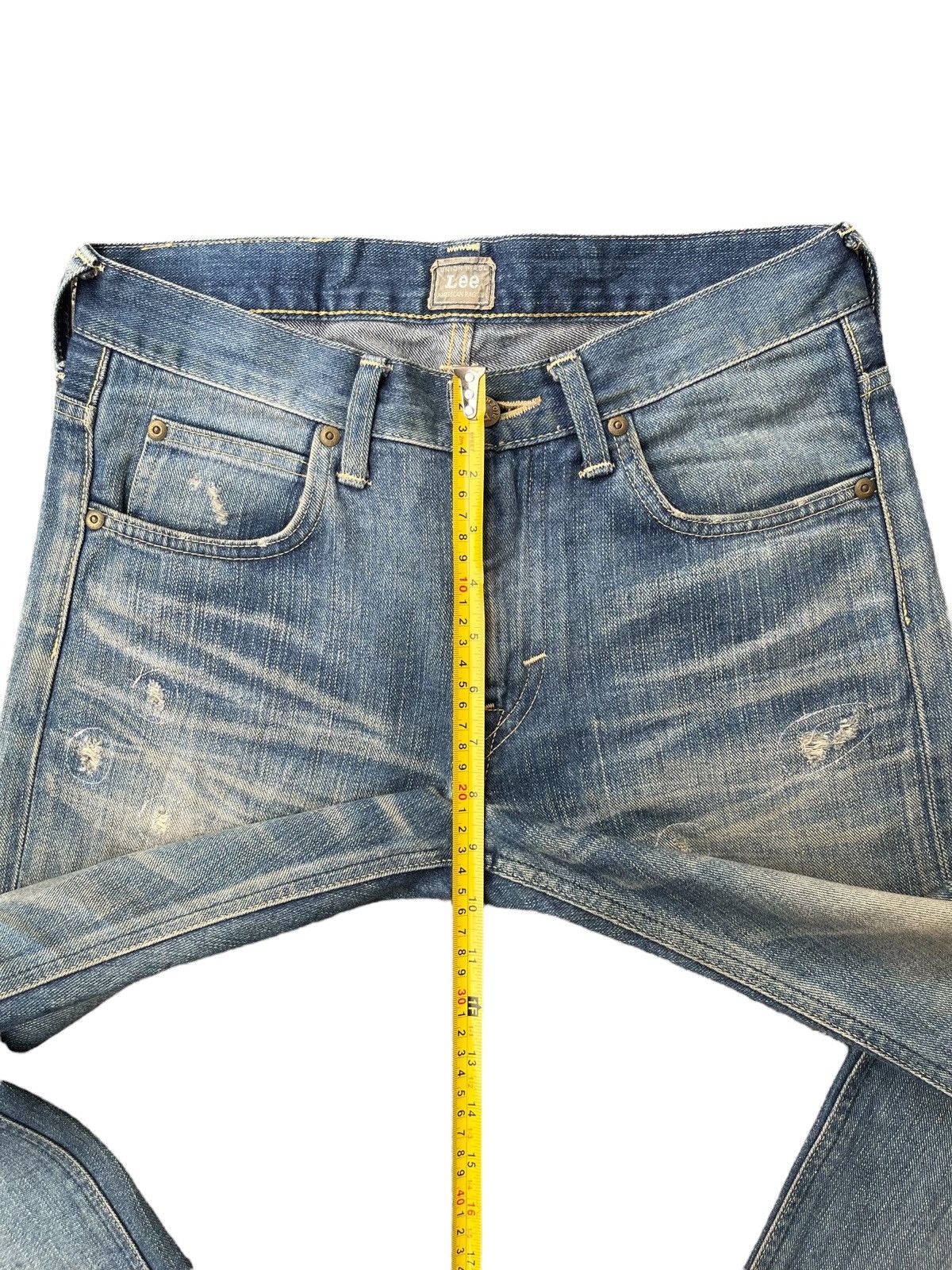 Lee Vintage Y2K Japanese Brand Lee Riders Kapital Style Jeans Size US 30 / EU 46 - 15 Thumbnail