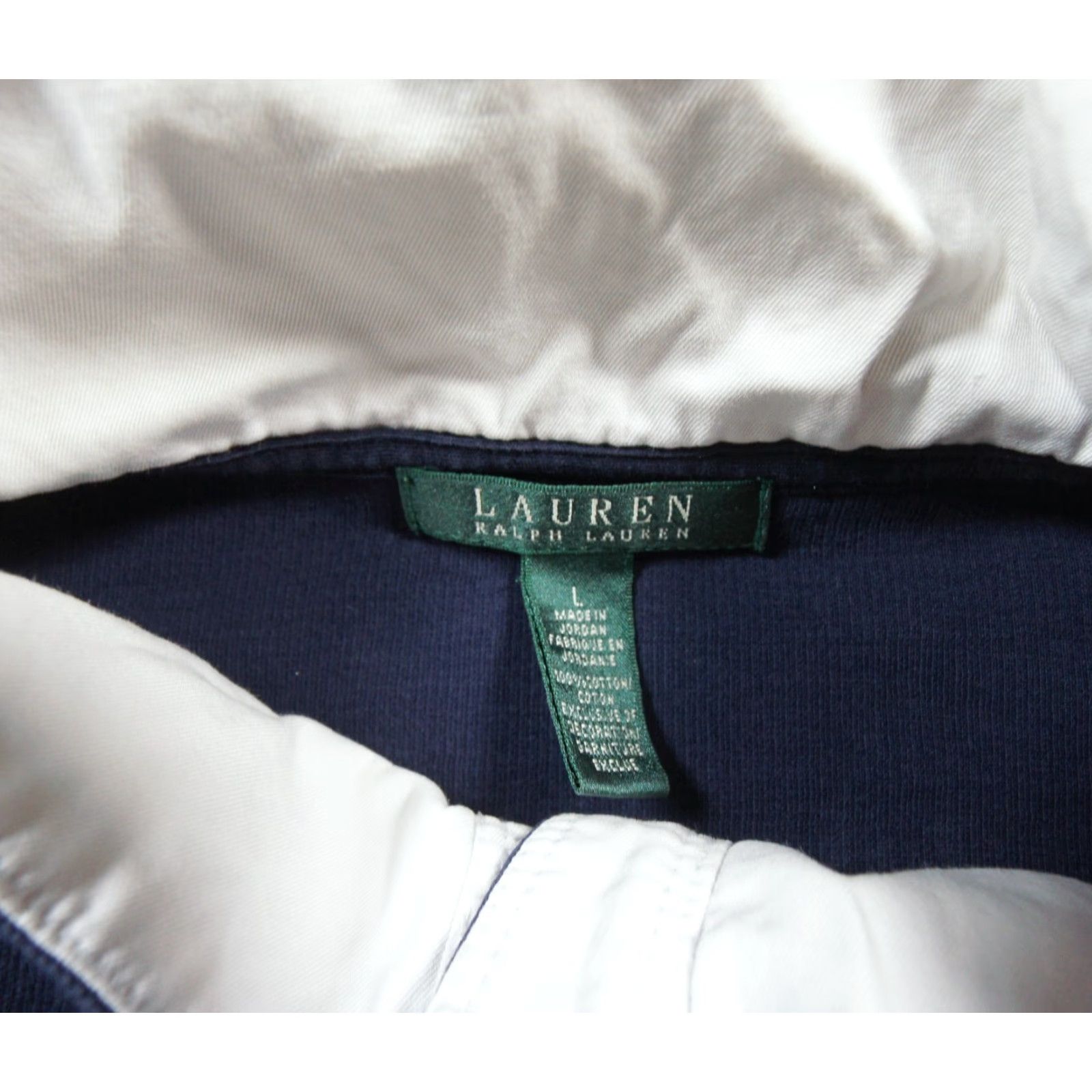 Ralph Lauren Lauren Ralph Lauren Sweater Womens Large Blue Button Front Pockets Casual Cotton Size L / US 10 / IT 46 - 6 Thumbnail