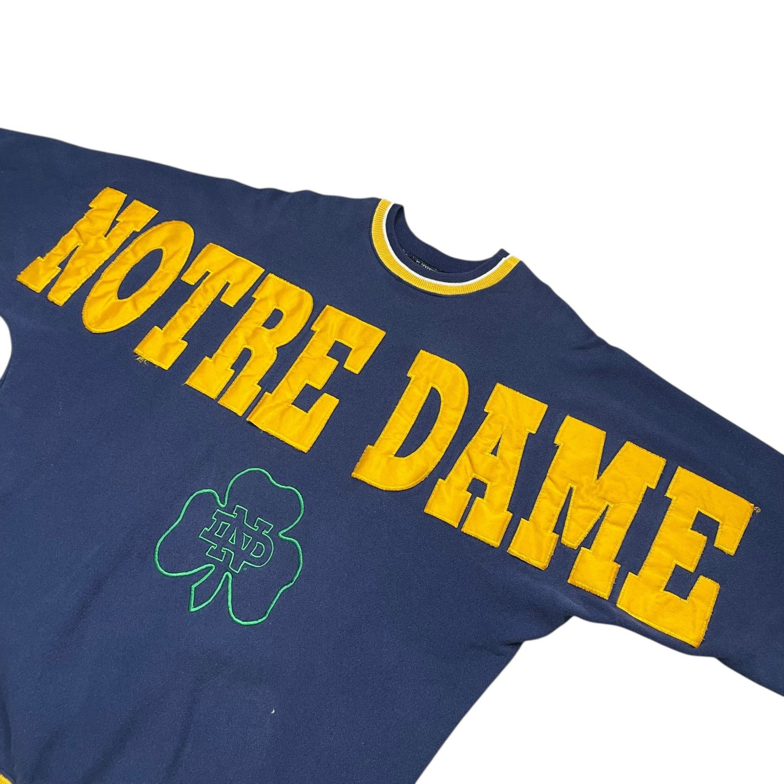 NCAA VTG 90s NOTRE DAME FIGHTING IRISH LEGENDS SWEATSHIRT XXL Size US XXL / EU 58 / 5 - 2 Thumbnail