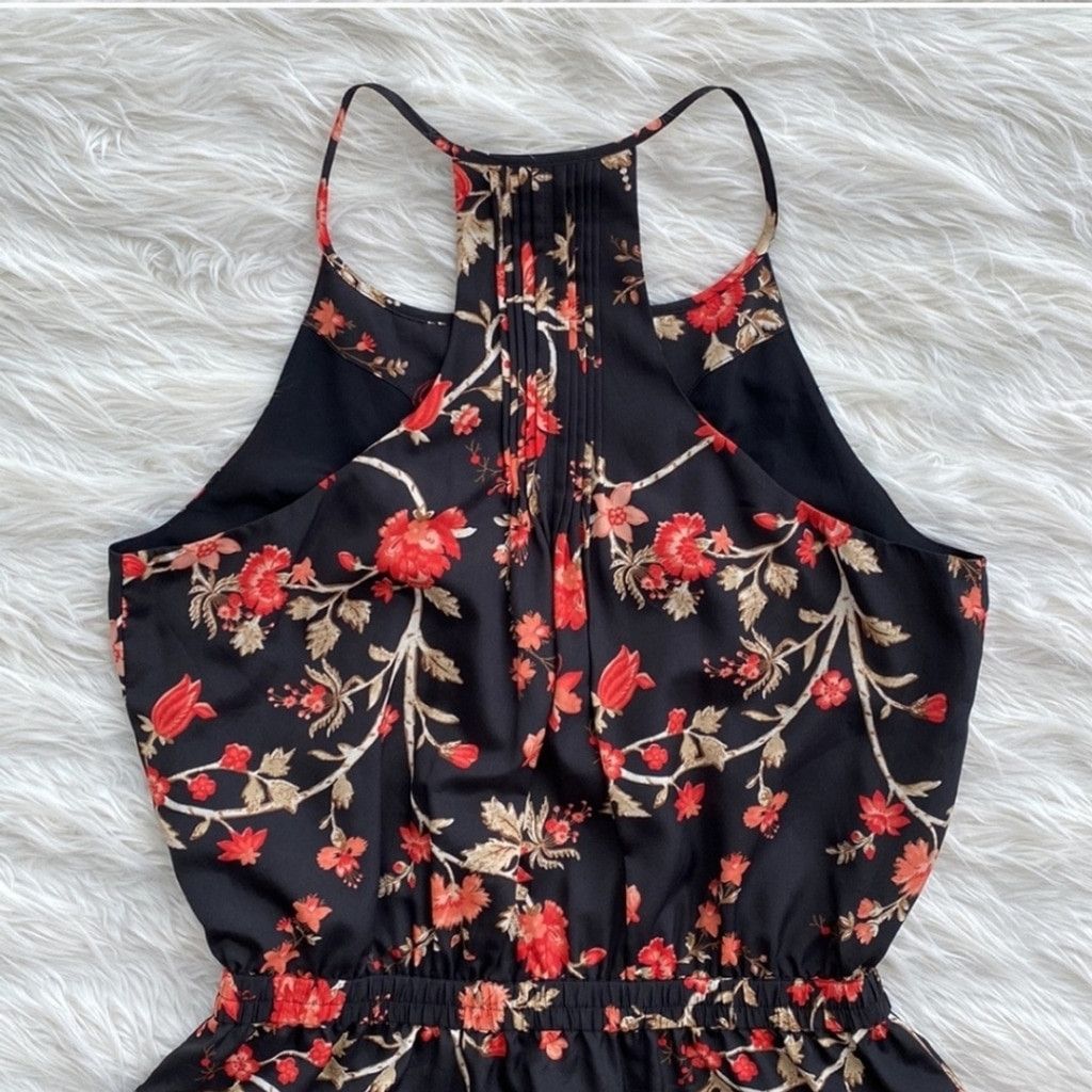 Joie NWT Joie Jossa Pintuck Pleated Floral Dress Size L / US 10 / IT 46 - 5 Thumbnail