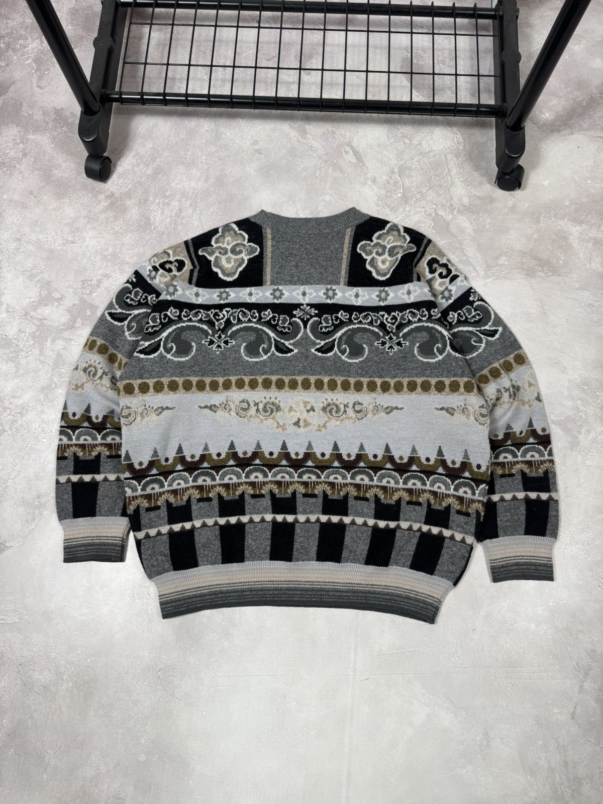 Kenzo Rare! Kenzo Homme Wool Sweater Size US L / EU 52-54 / 3 - 9 Thumbnail