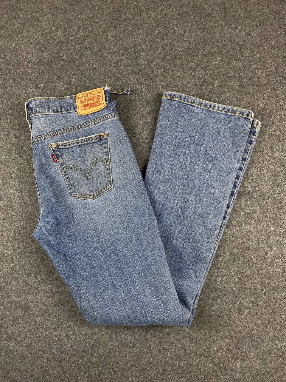Levi's vintage levis 515 bootcut flare denim nice design Size 32" / US 10 / IT 46 - 2 Thumbnail