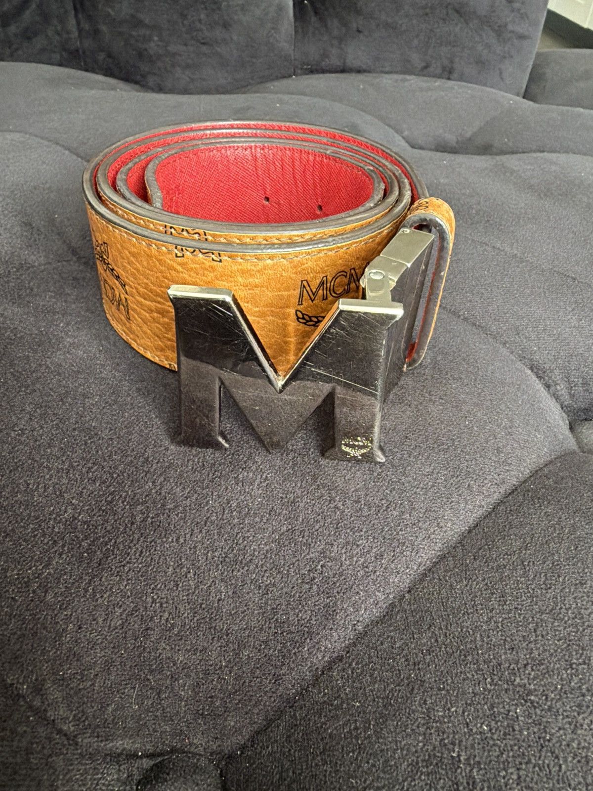 MCM Mcm reversible belt Size 34 - 1 Thumbnail