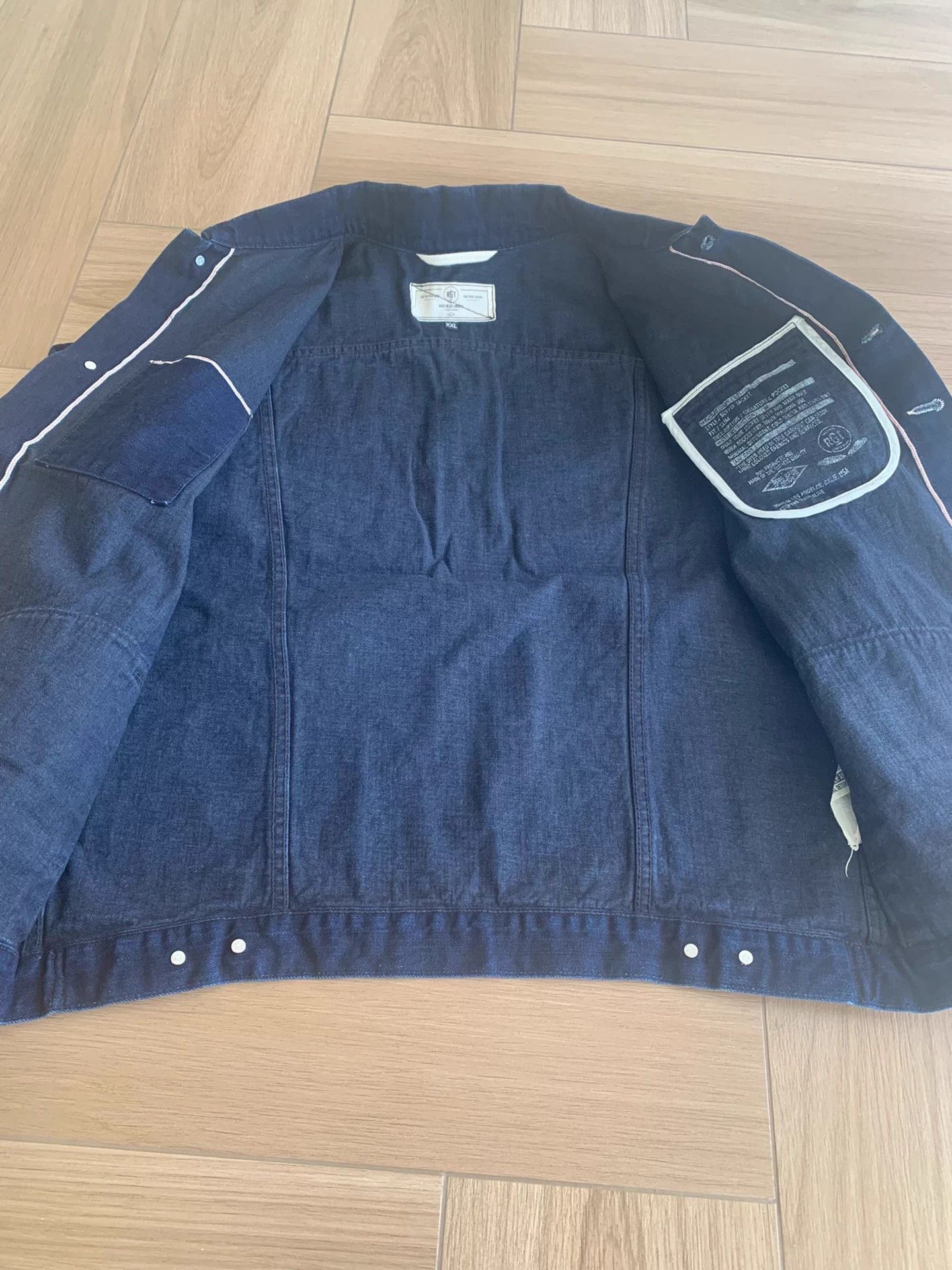 Other RGT Double Dyed Vintage Denim Jacket XXL Size US XXL / EU 58 / 5 - 3 Thumbnail