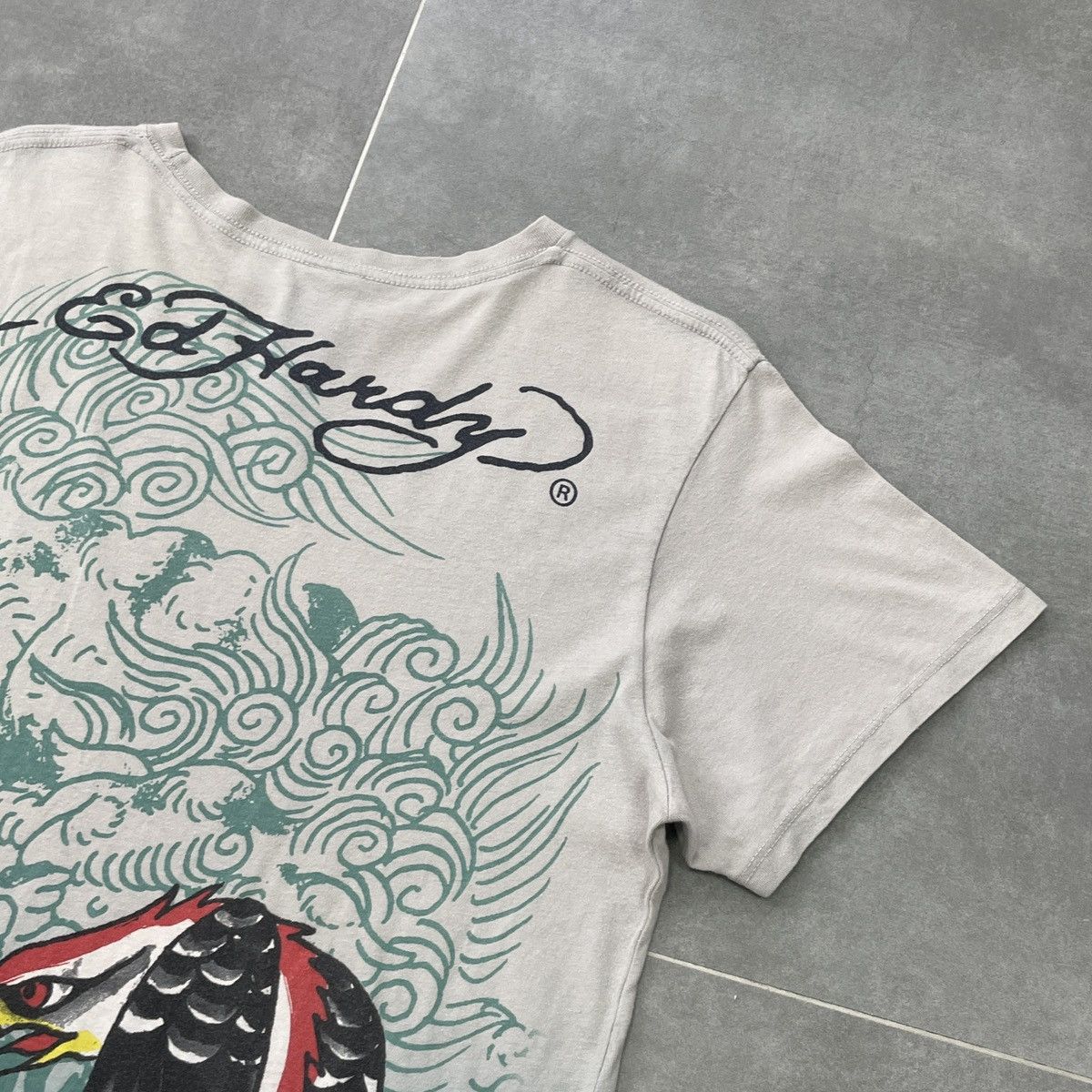 Christian Audigier × Ed Hardy Ed Hardy by Christian Audigier Skull New York T-Shirt Size M Size US M / EU 48-50 / 2 - 18 Thumbnail