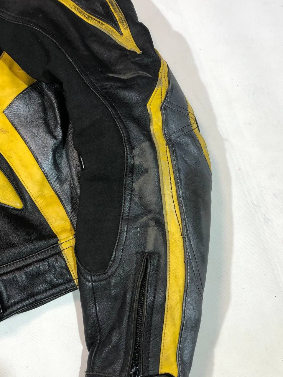 Japanese Brand IXS Leather Moto Racing Jacket Vintage Size US L / EU 52-54 / 3 - 9 Thumbnail
