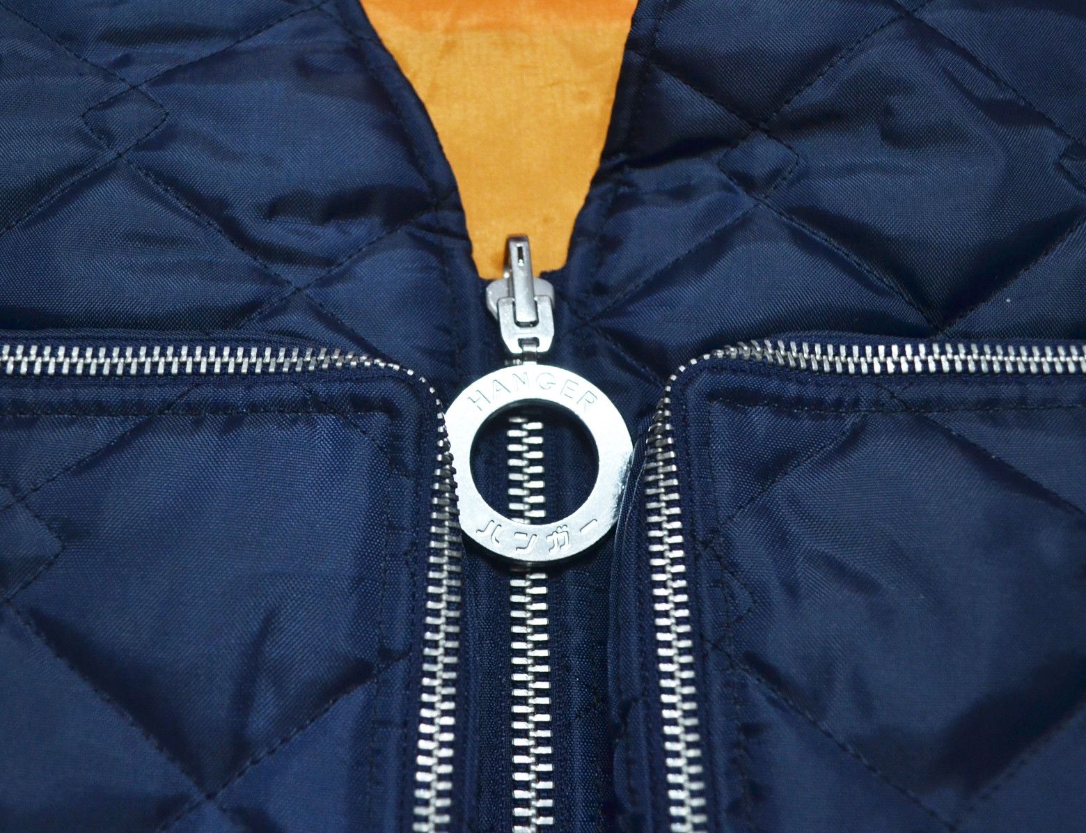 Other HANGER UO Exclusive Navy Quilted Ripstop Gilet Size US M / EU 48-50 / 2 - 6 Thumbnail