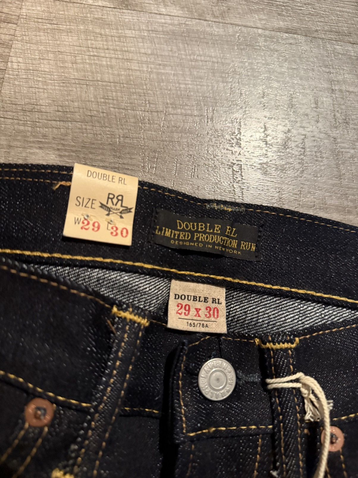 RRL Ralph Lauren RRL Double RL Limited Production Run Selvedge Denim Size US 30 / EU 46 - 7 Thumbnail