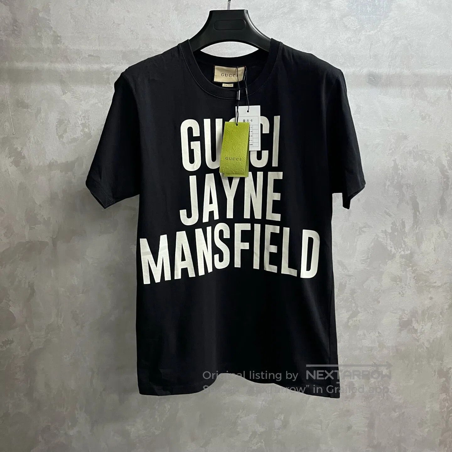 Gucci Guicci Letter slogan printed round-neck short-sleeved T-sh Size US XS / EU 42 / 0 - 1 Thumbnail