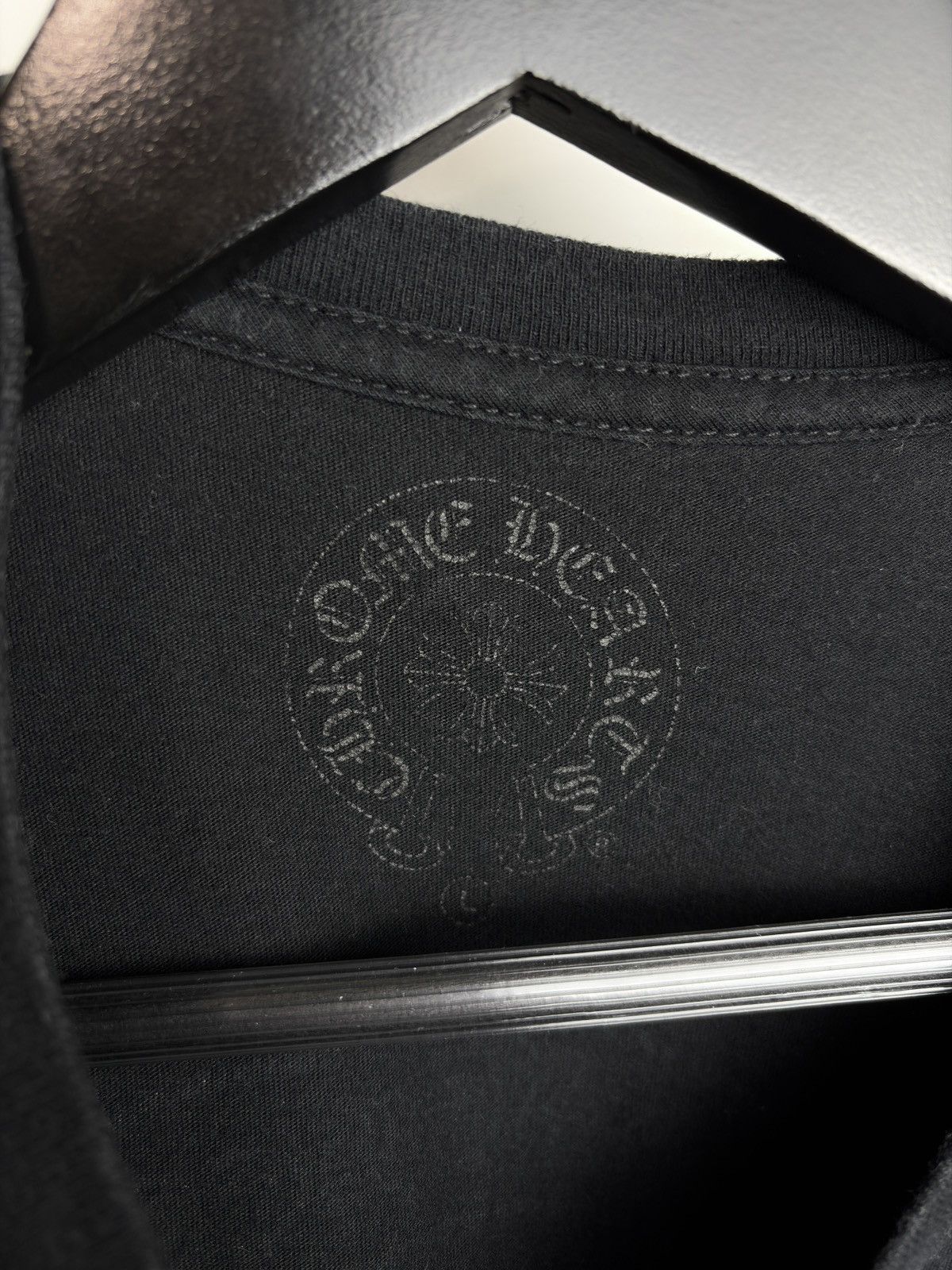 Chrome Hearts Chrome Hearts Plus Cross Circle Logo Pocket Tshirt Size US L / EU 52-54 / 3 - 8 Thumbnail