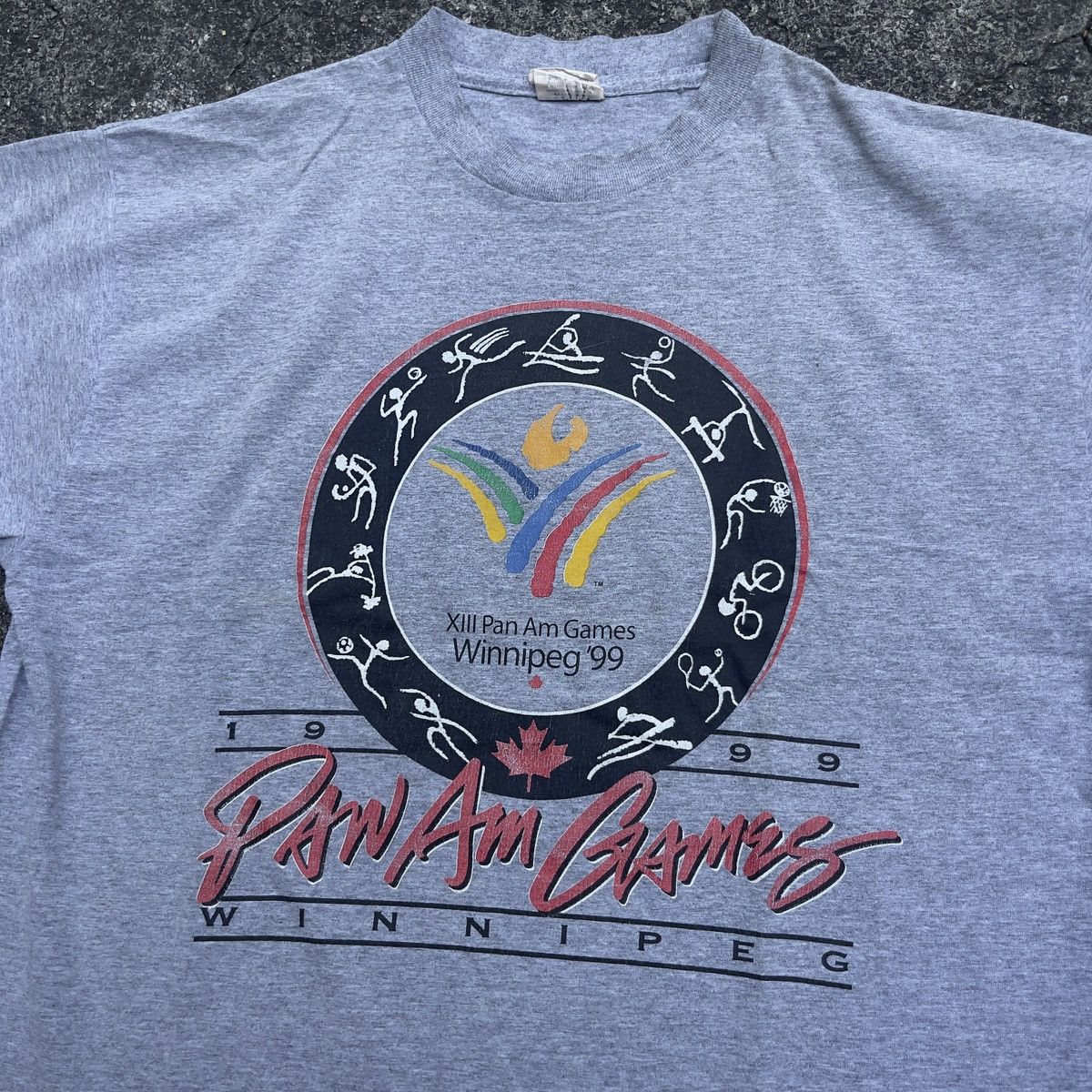 USA Olympics × Vintage Vintage 90s PAN AM GAMES Shirt Size US XL / EU 56 / 4 - 2 Thumbnail