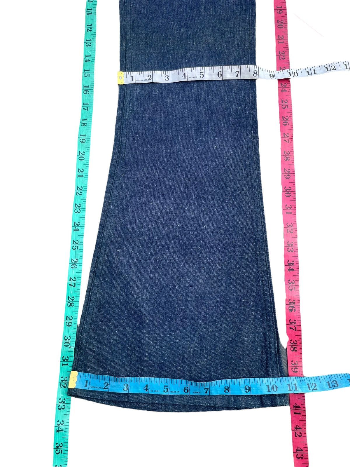 Japanese Brand × Vintage Vintage Deadstock Cosmo Flare Denim Size US 30 / EU 46 - 9 Thumbnail