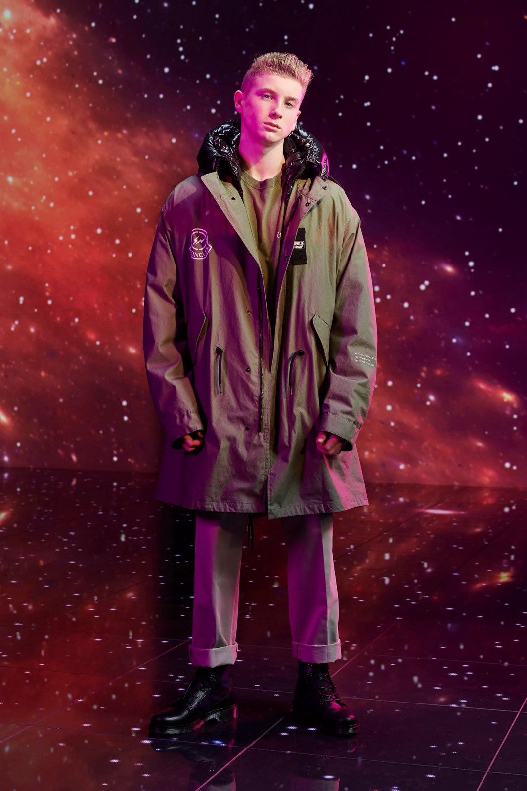Fragment Design × Moncler Moncler x Hiroshi Fujiwara Fragment Design Military Parka Size US M / EU 48-50 / 2 - 2 Thumbnail