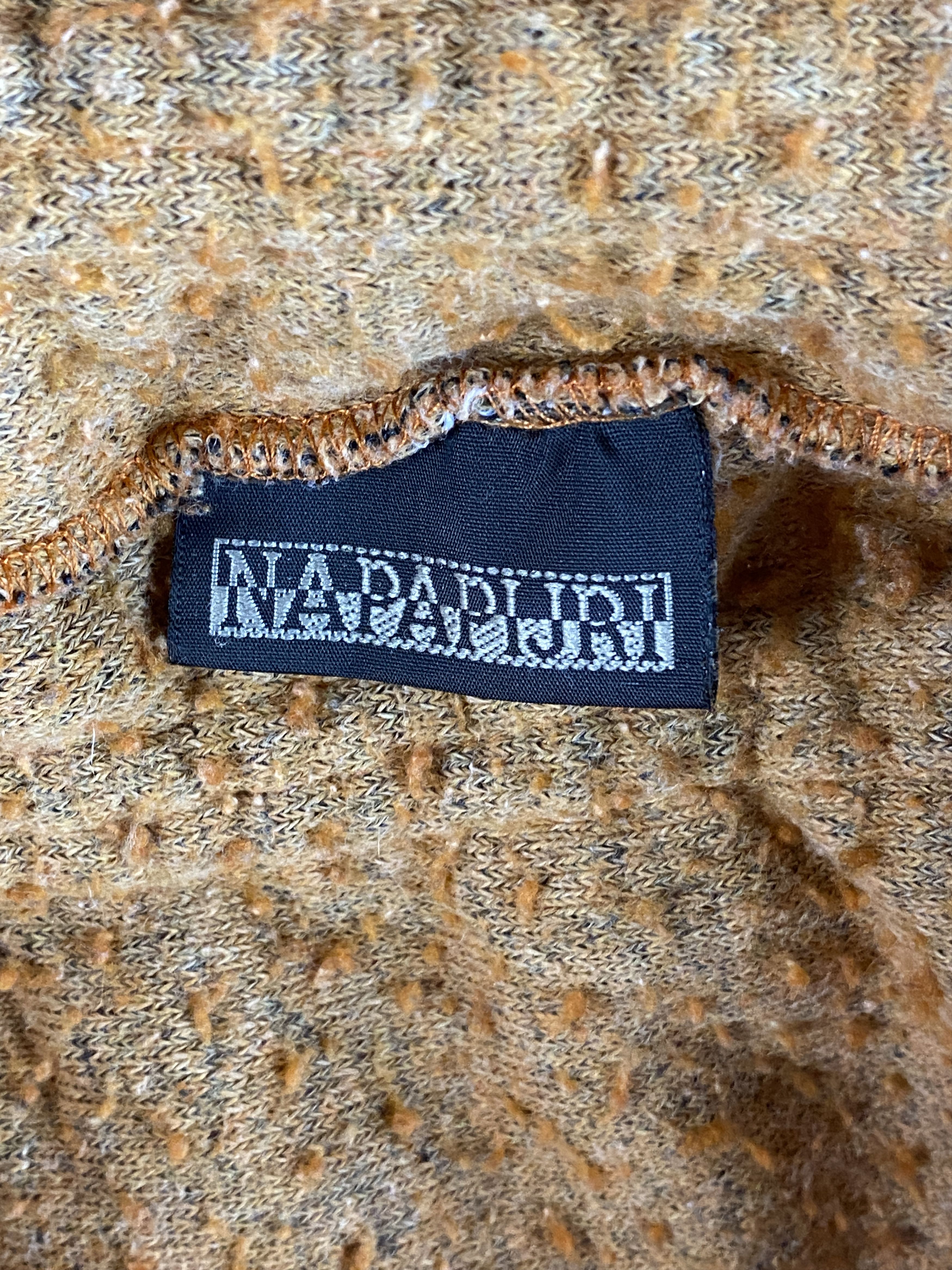 Napapijri × Vintage Napapijri Vintage Men's Quarter Zip Sherpa Fleece - XXL Size US XXL / EU 58 / 5 - 8 Thumbnail