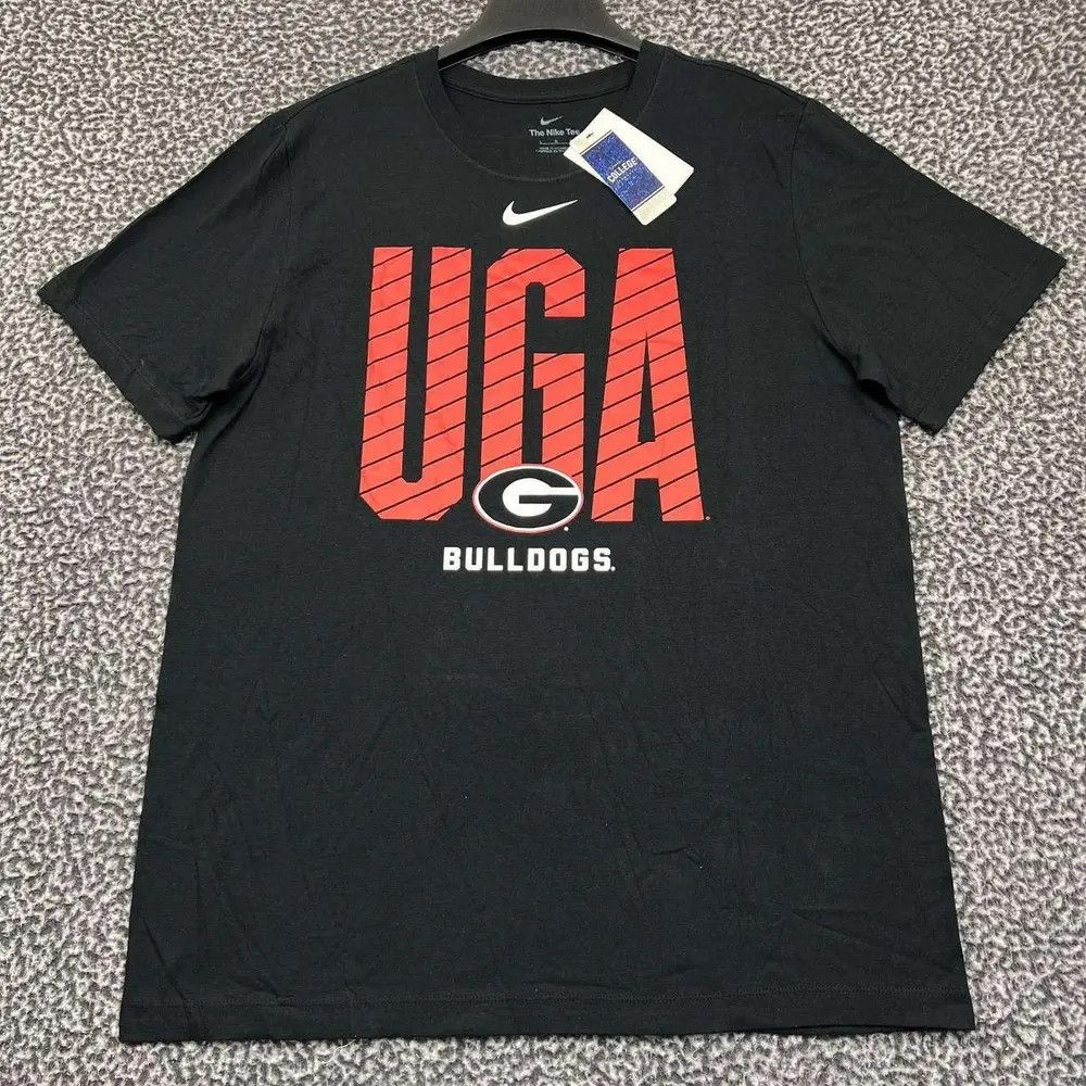 Nike Nike Shirt Men Georgia Bulldogs NCAA Crew Neck Cotton New L Size US L / EU 52-54 / 3 - 1 Thumbnail