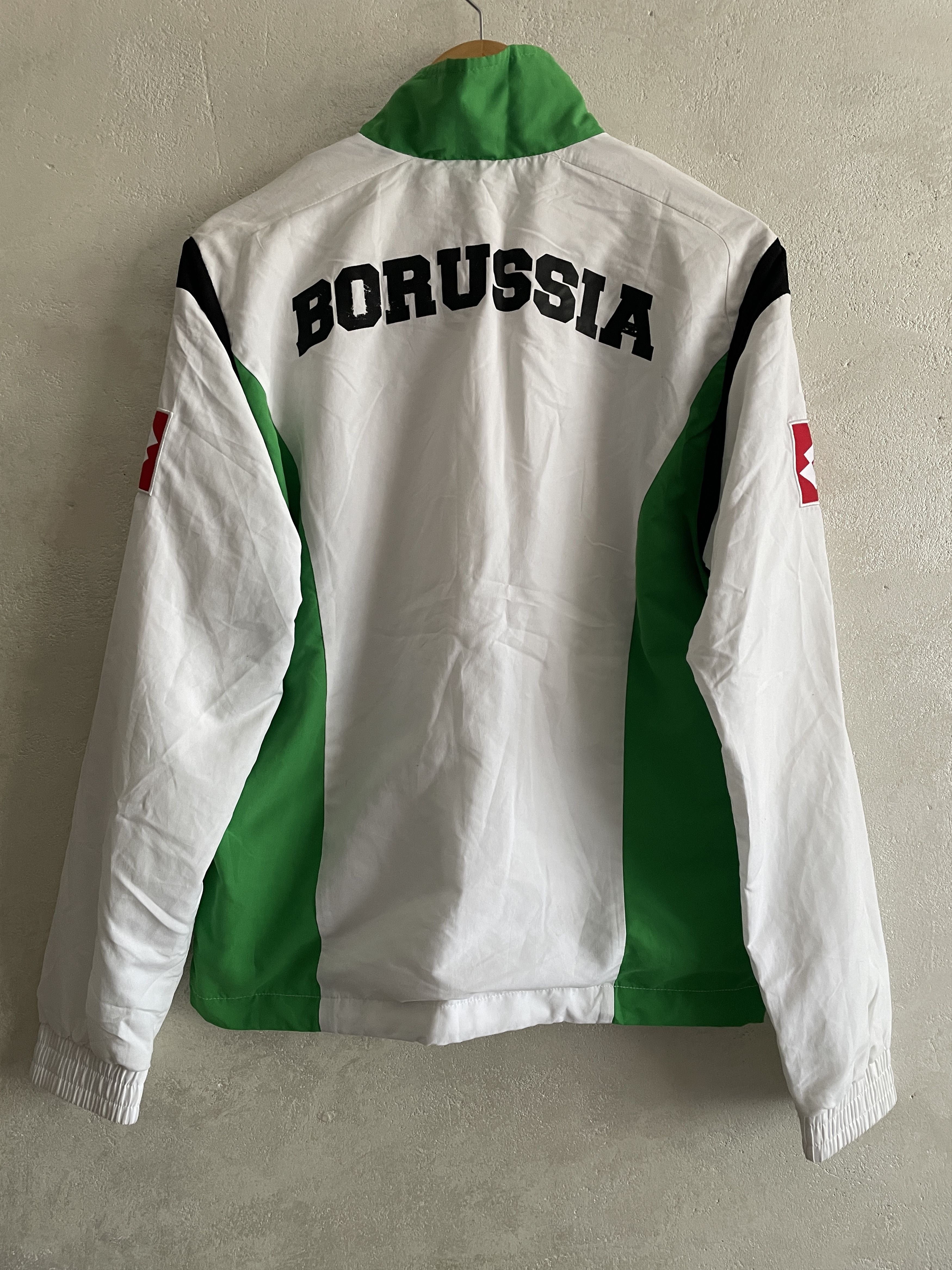 Lotto Sport Borussia Monchengladbach Vintage Track Jacket Football Match Size US S / EU 44-46 / 1 - 2 Thumbnail